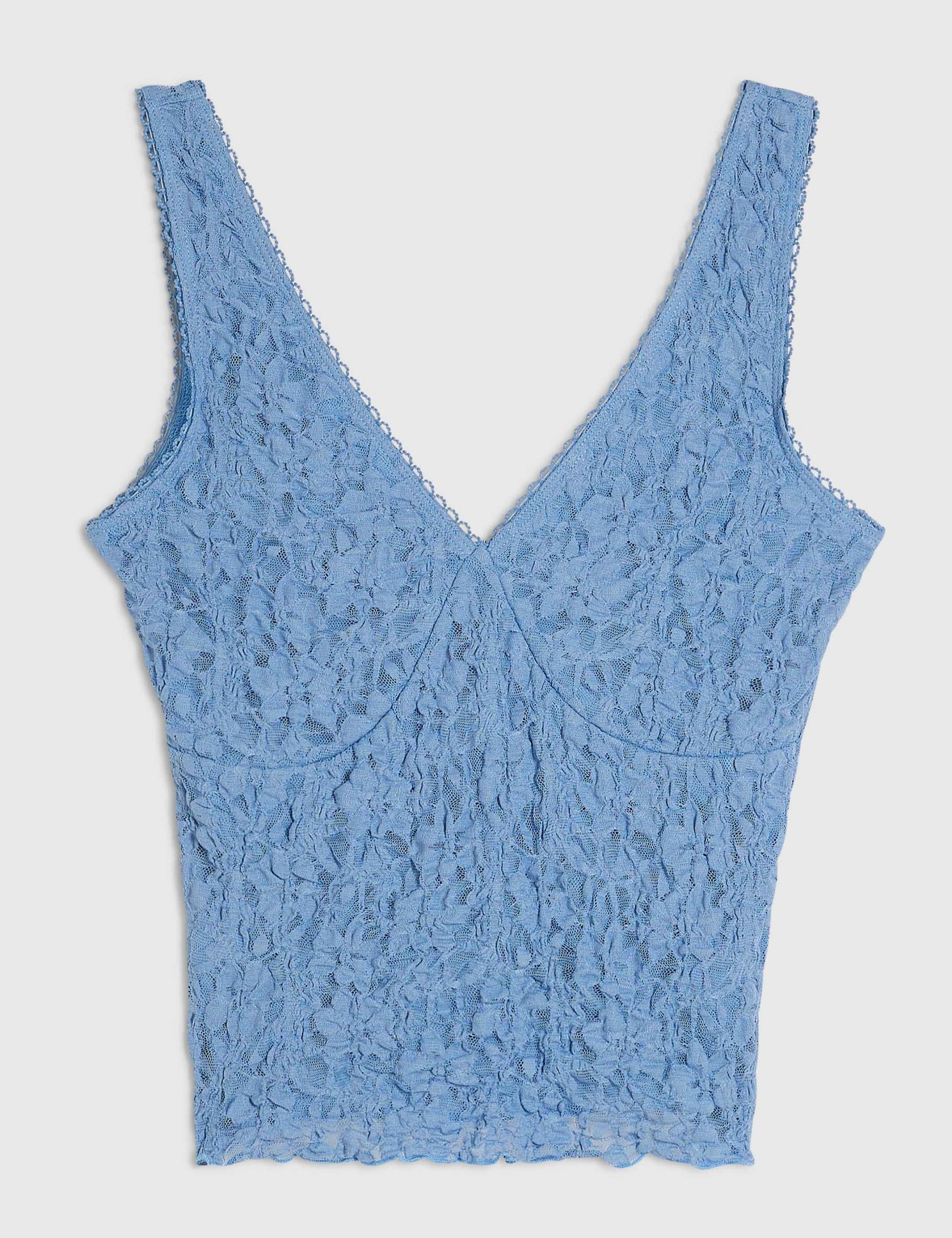 Lace V-Neck Cami Top 2 of 5