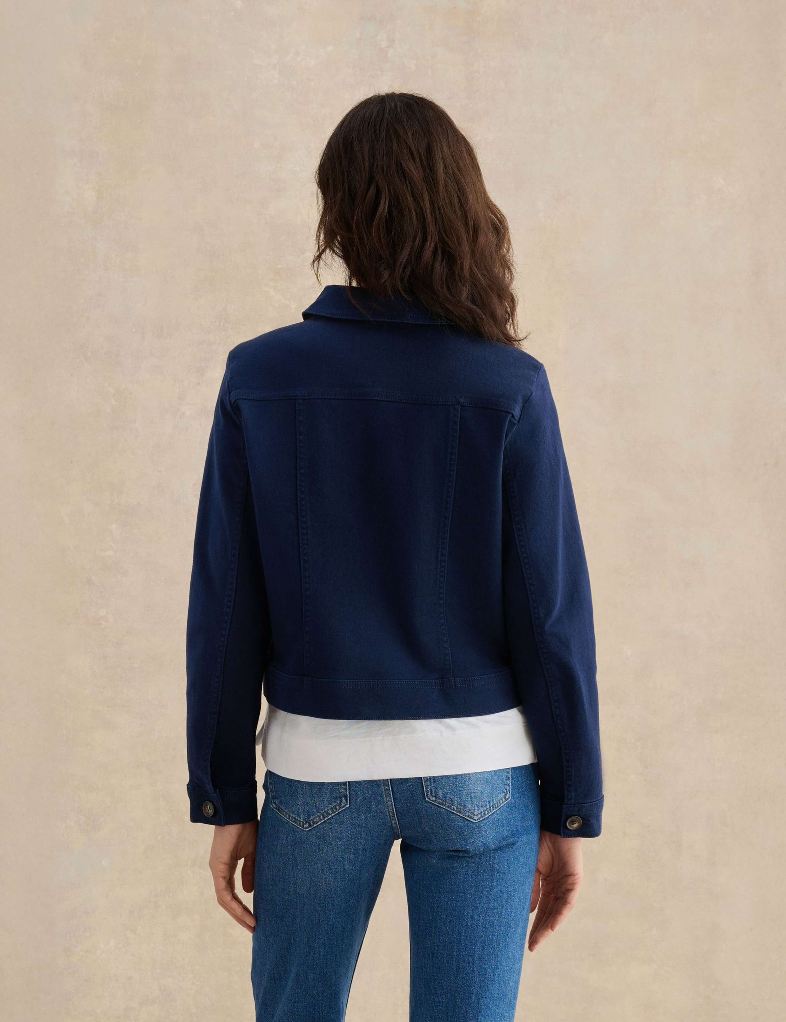 Denim Short Jacket 4 of 5