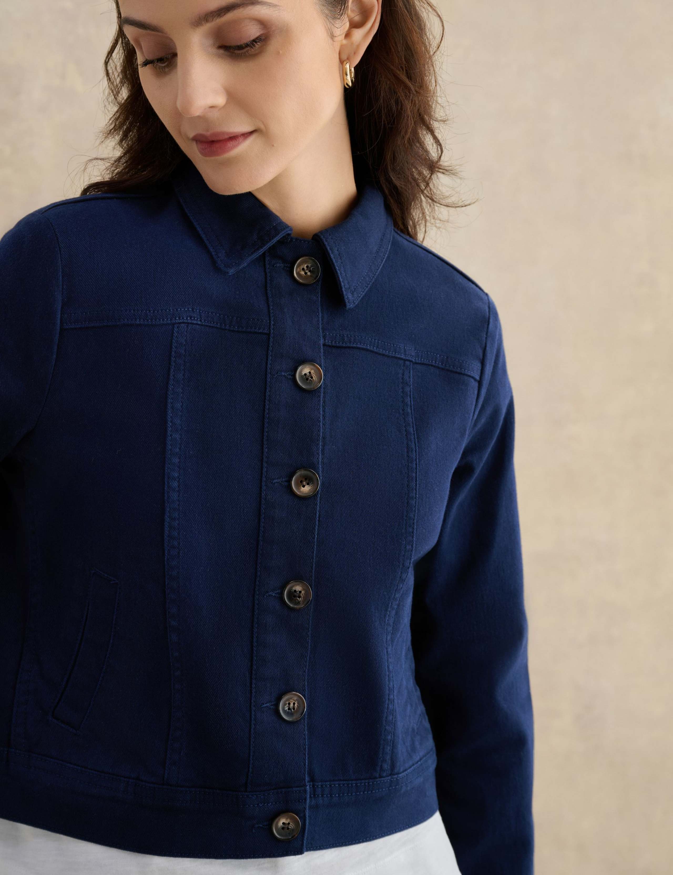 Denim Short Jacket 5 of 5