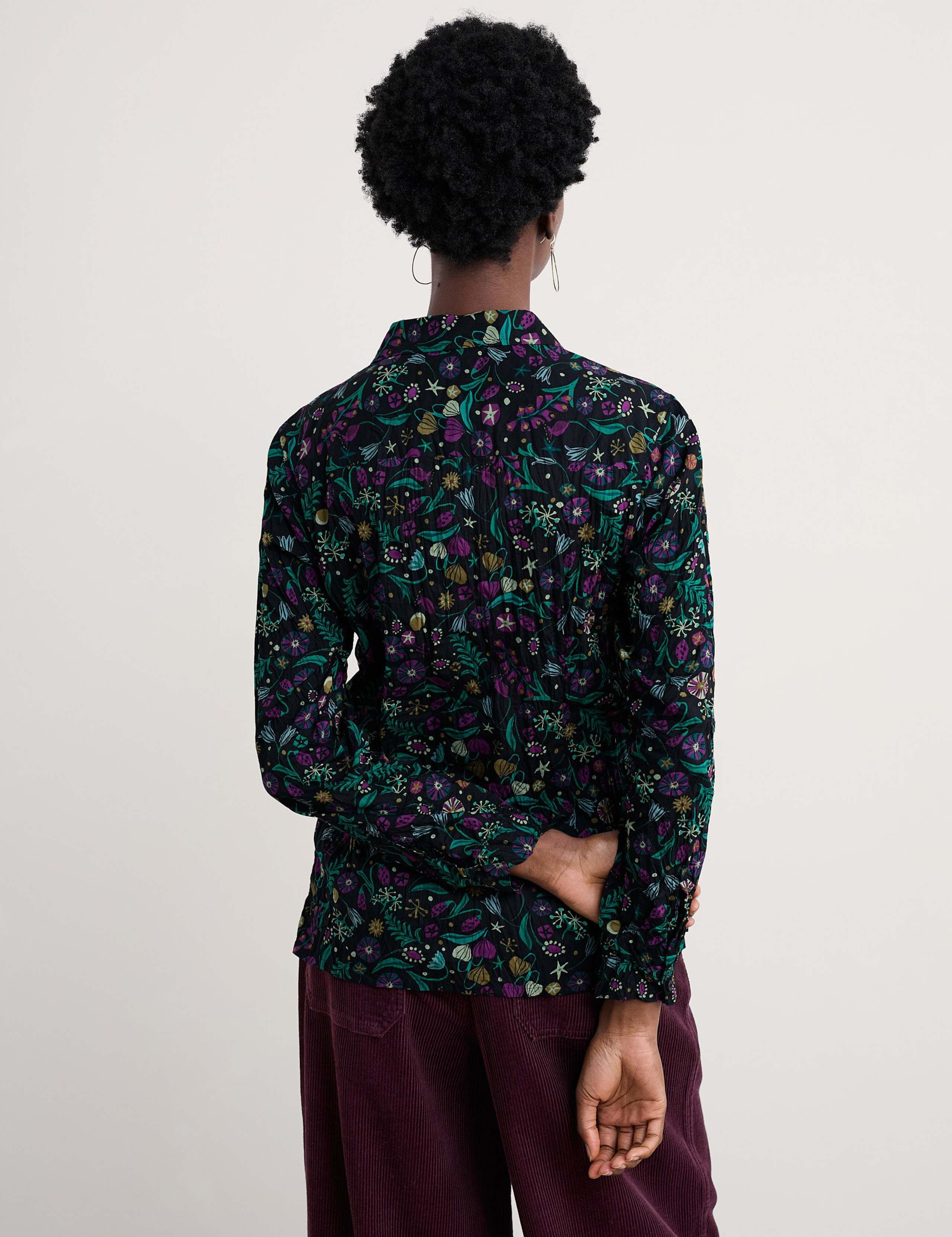 Pure Cotton Floral Shirt 4 of 6