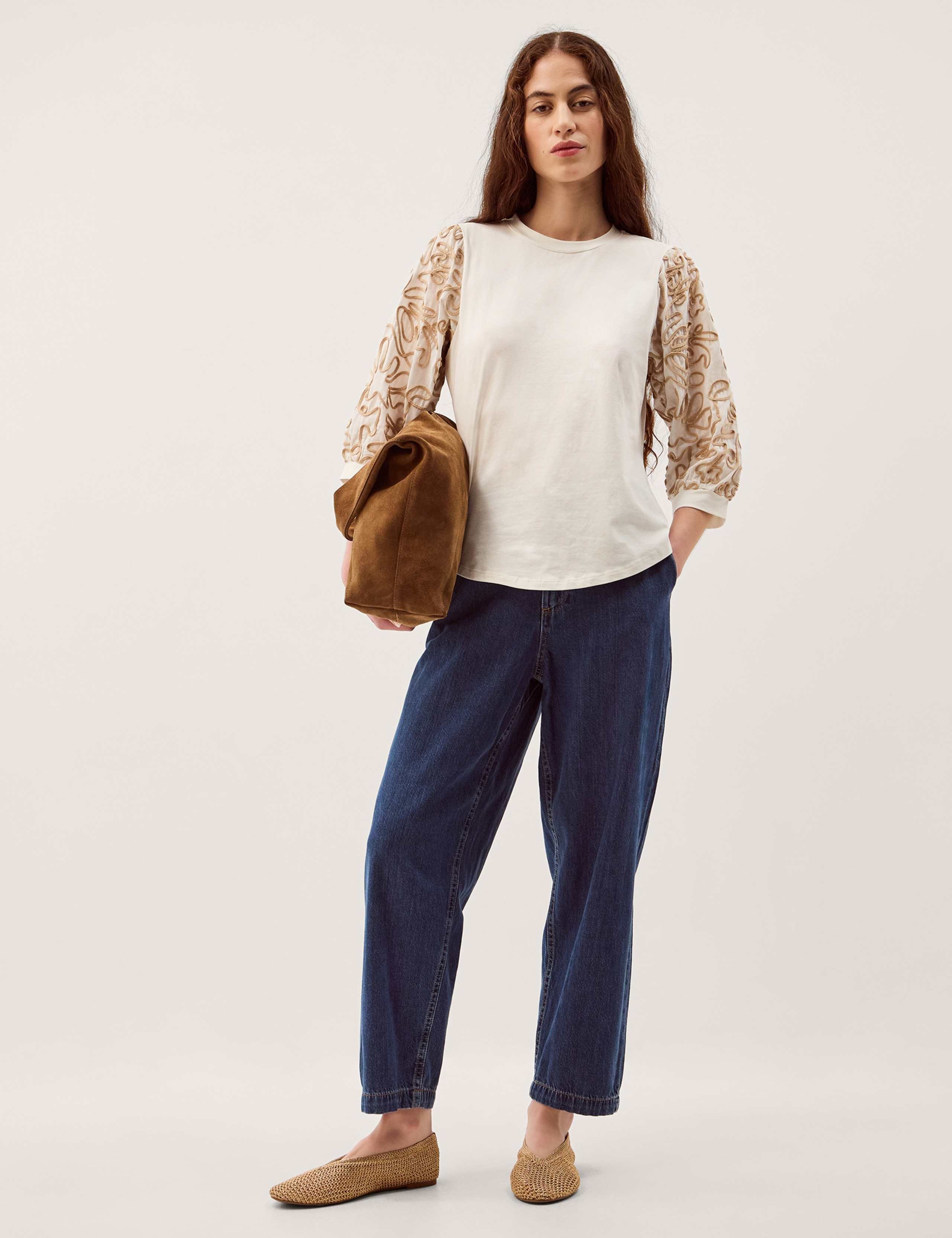 Cotton Rich Embroidered Top 3 of 5