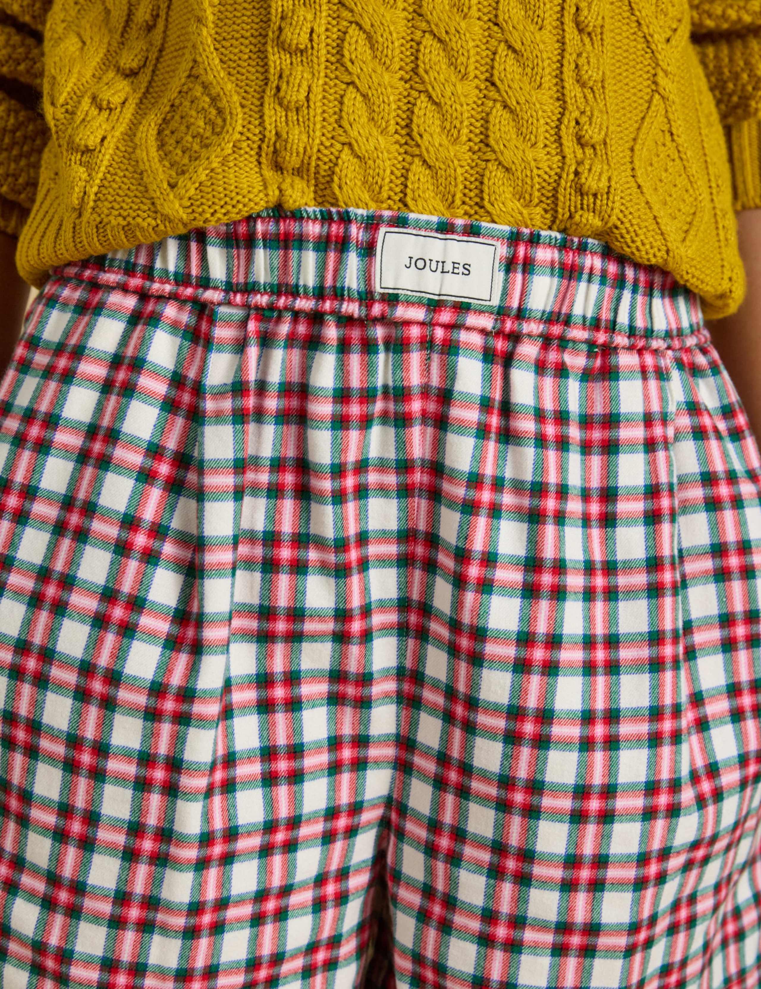 Pure Cotton Checked Shorts 5 of 6