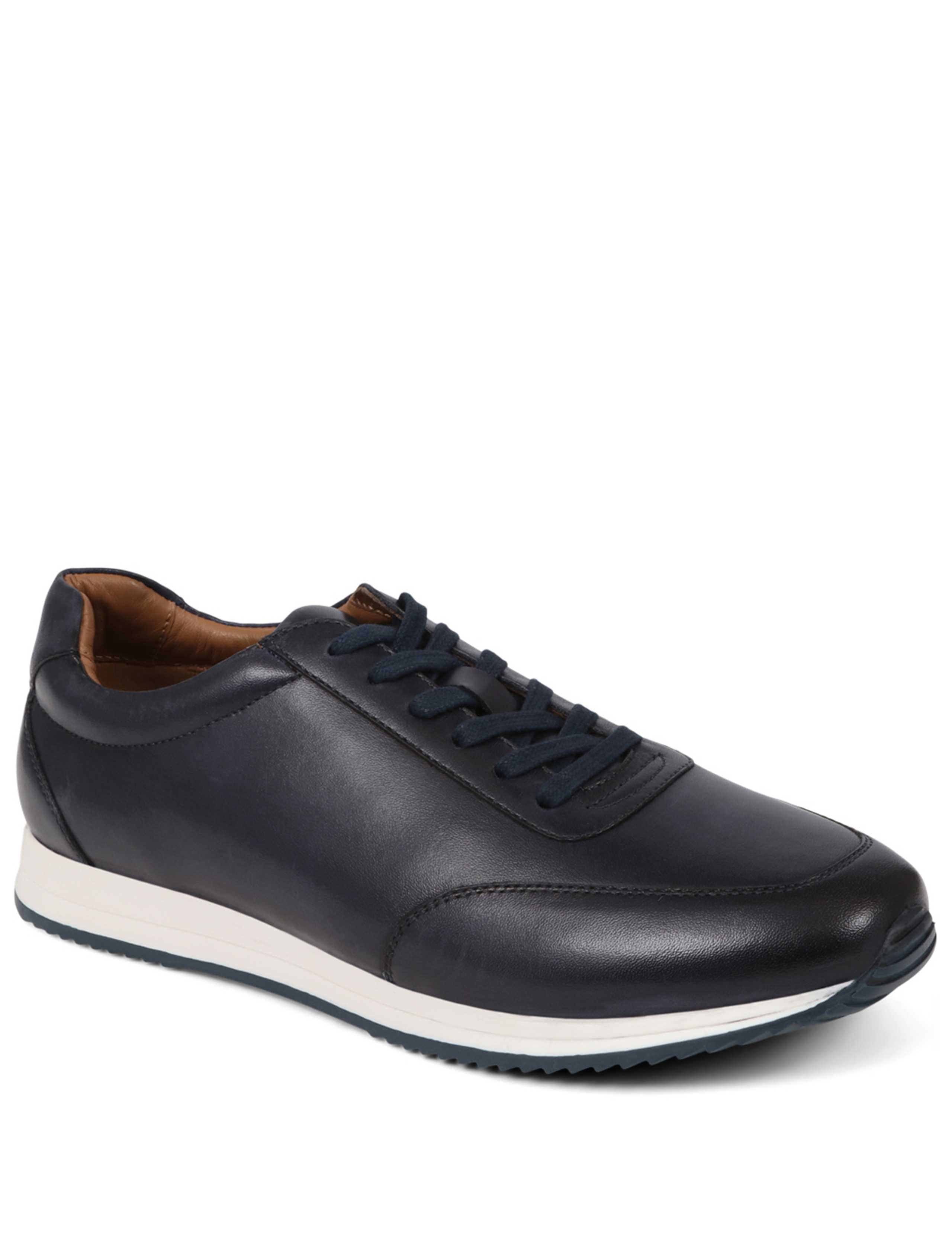Leather Lace Up Trainers 4 of 7