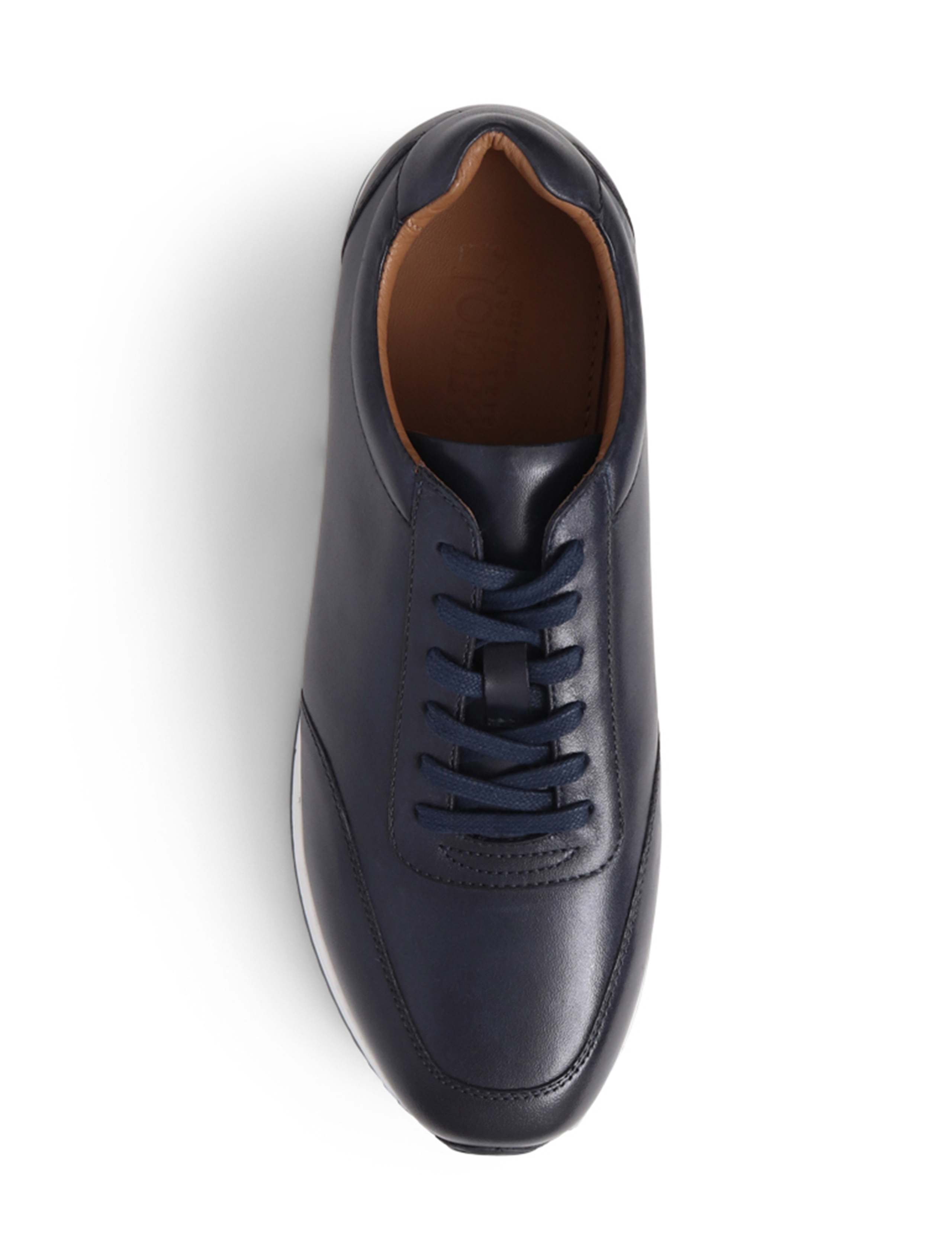 Leather Lace Up Trainers 5 of 7