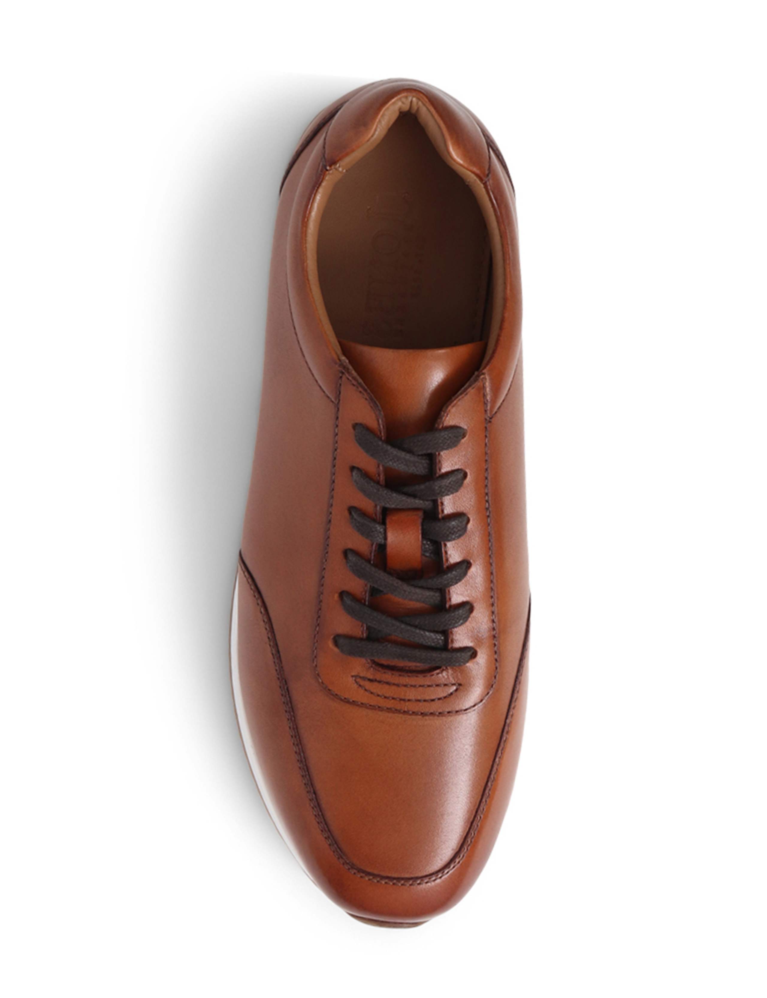 Leather Lace Up Trainers 5 of 7