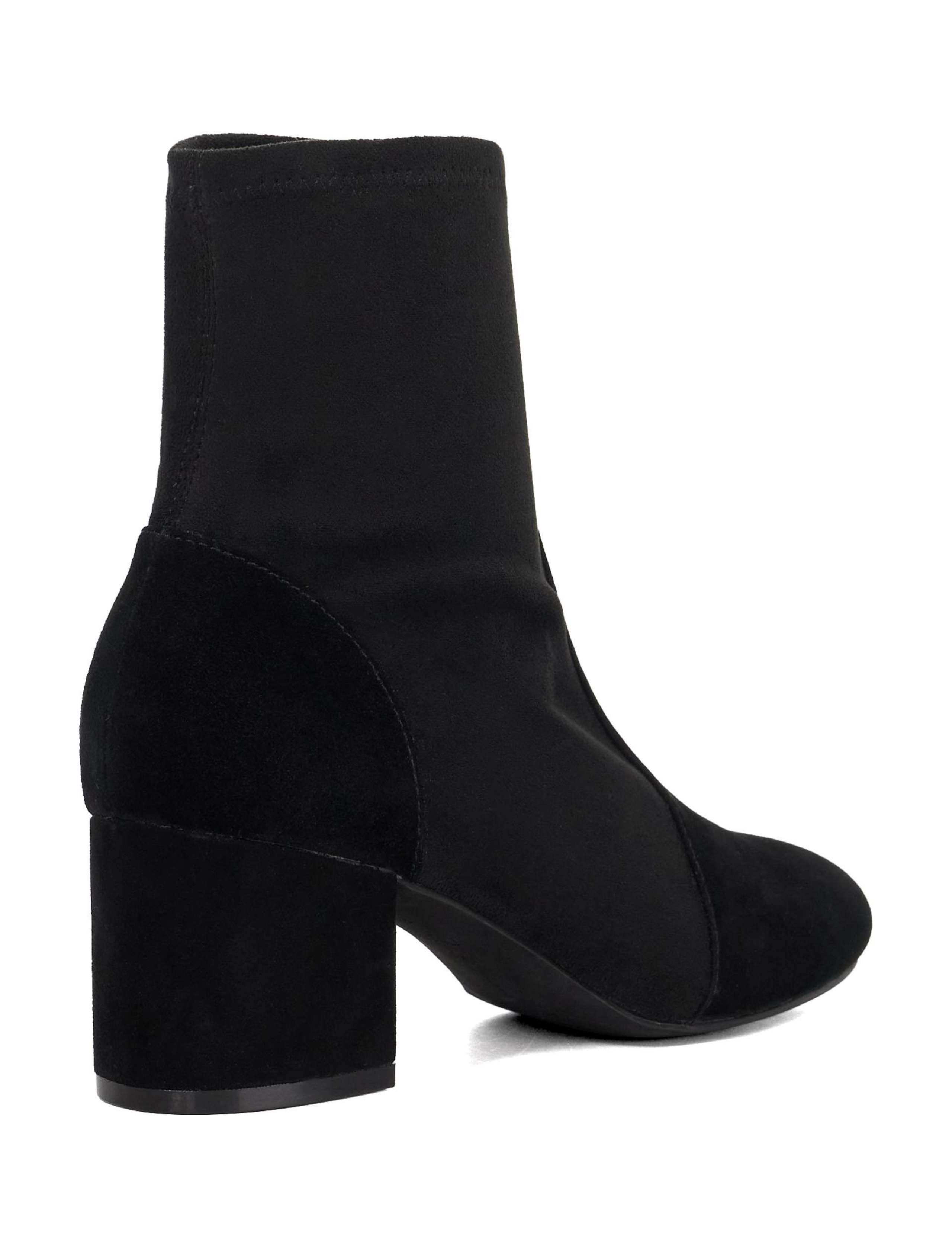 Block Heel Sock Boots 4 of 5