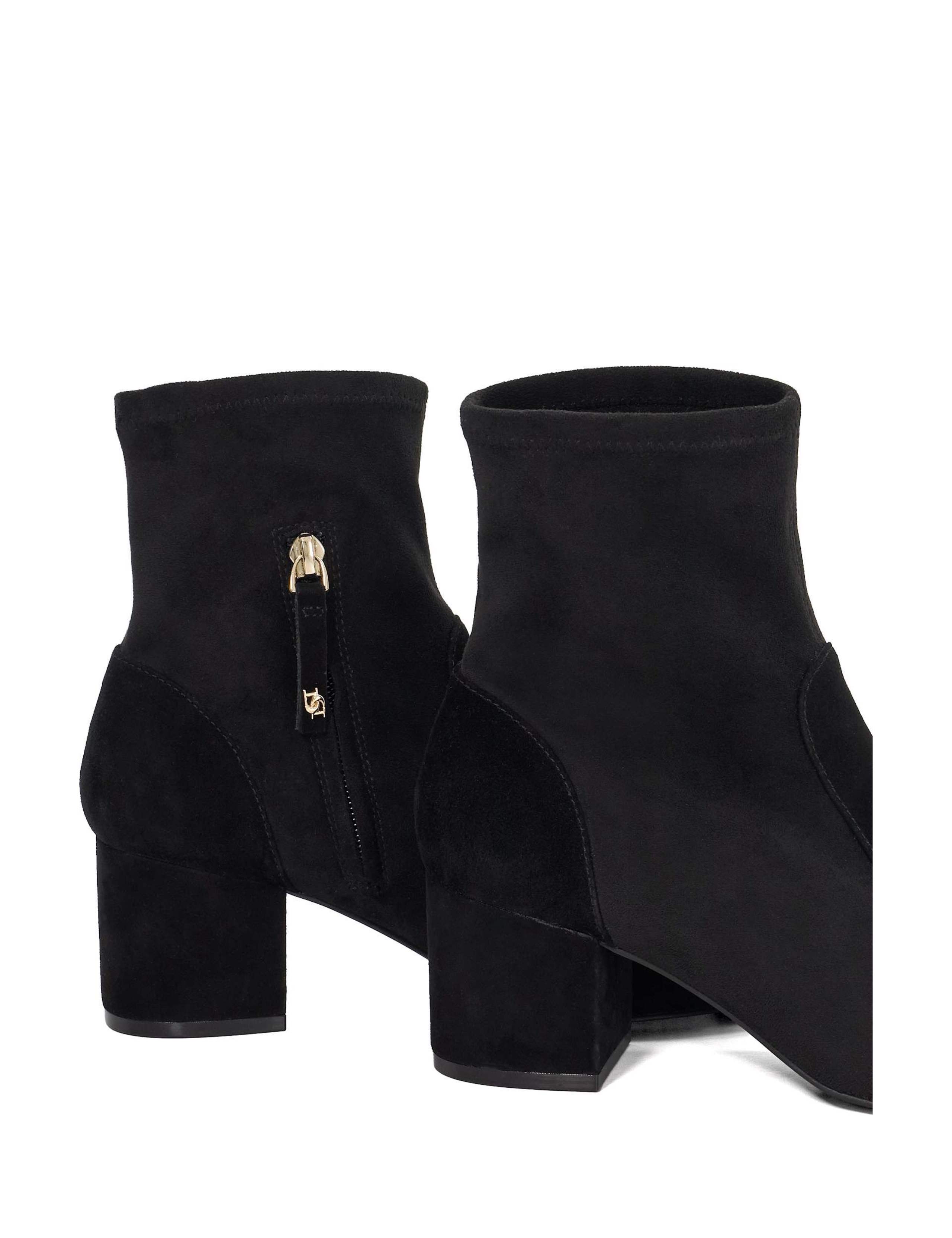 Block Heel Sock Boots 5 of 5