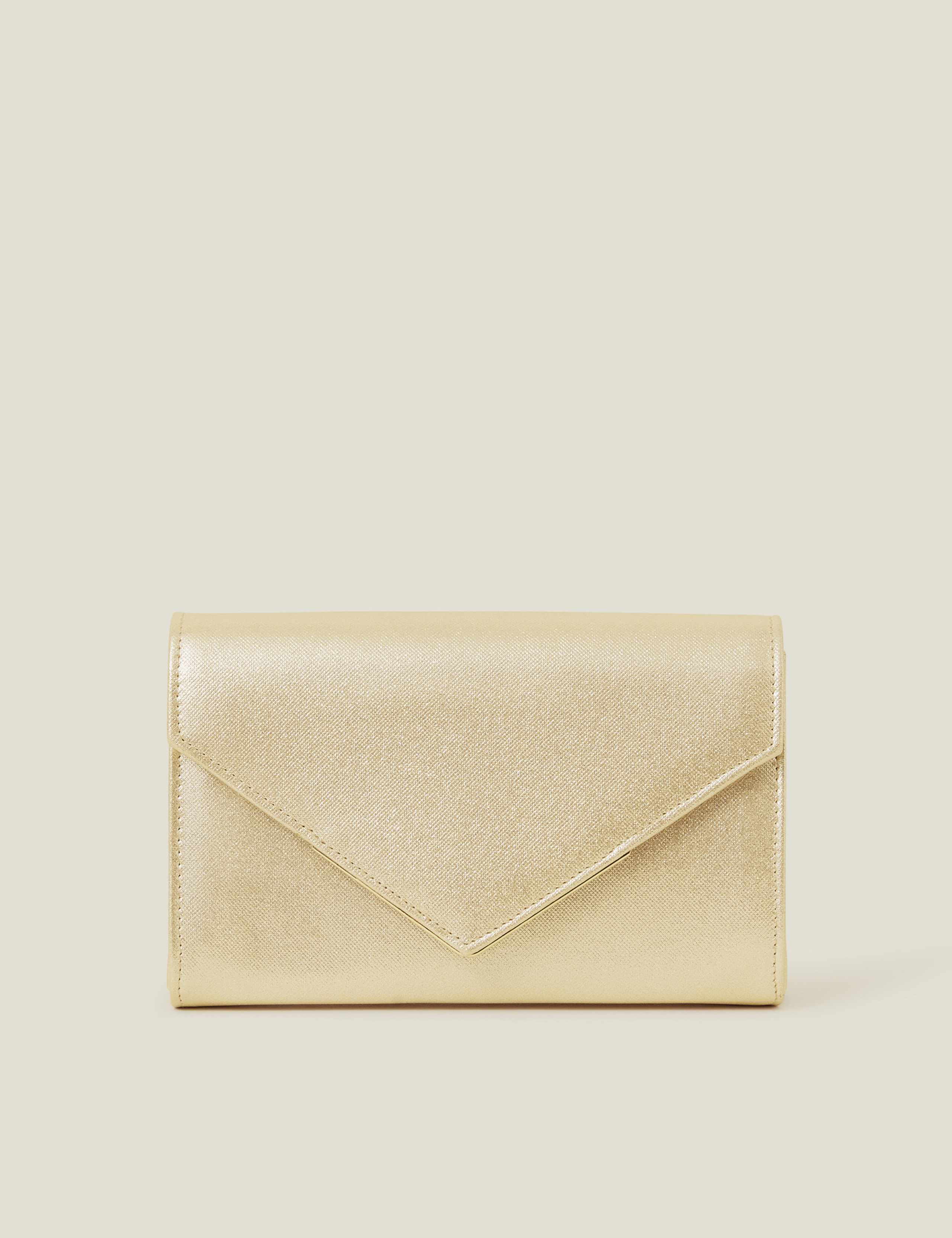 Metallic Clutch Bag 1 of 4