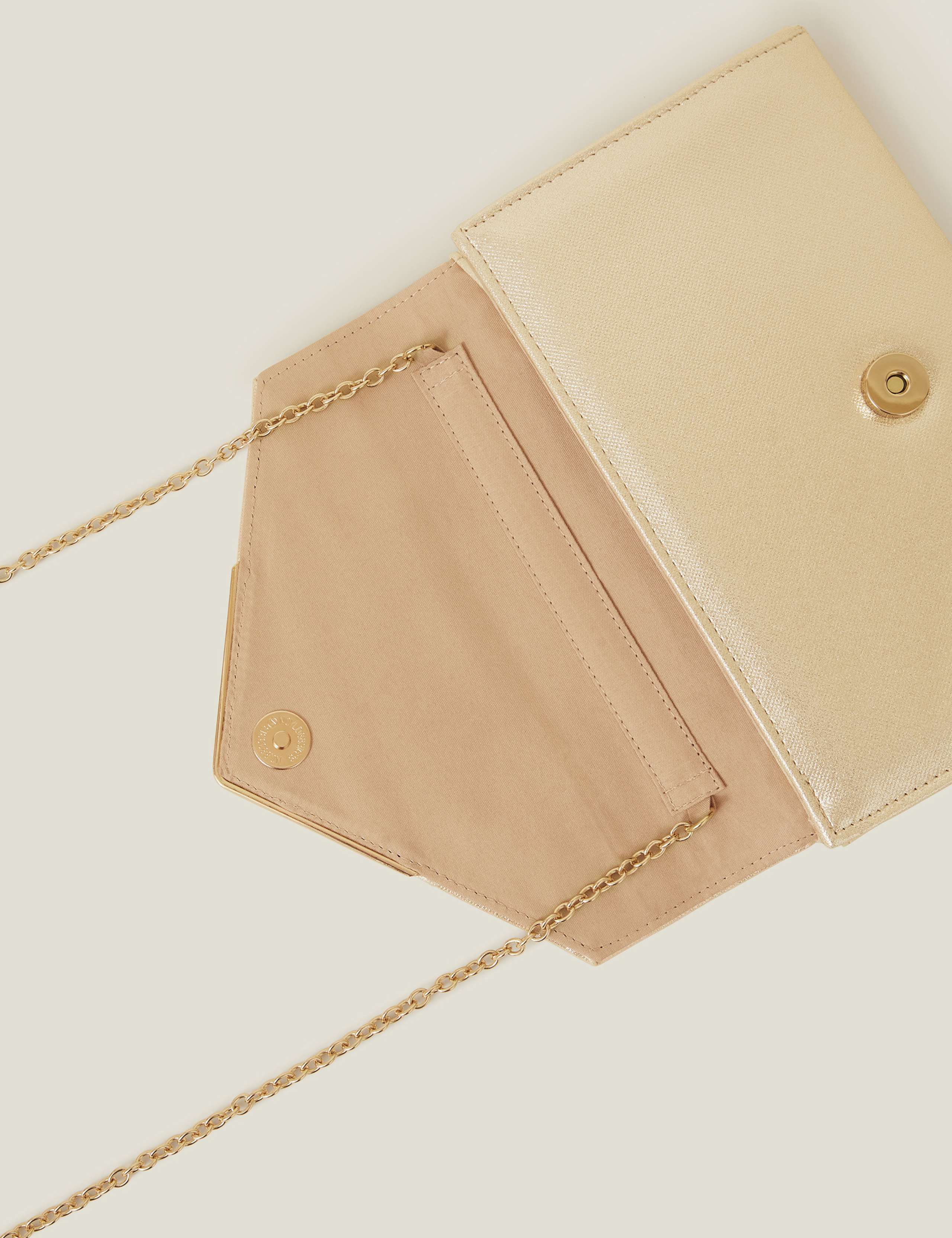 Metallic Clutch Bag 4 of 4