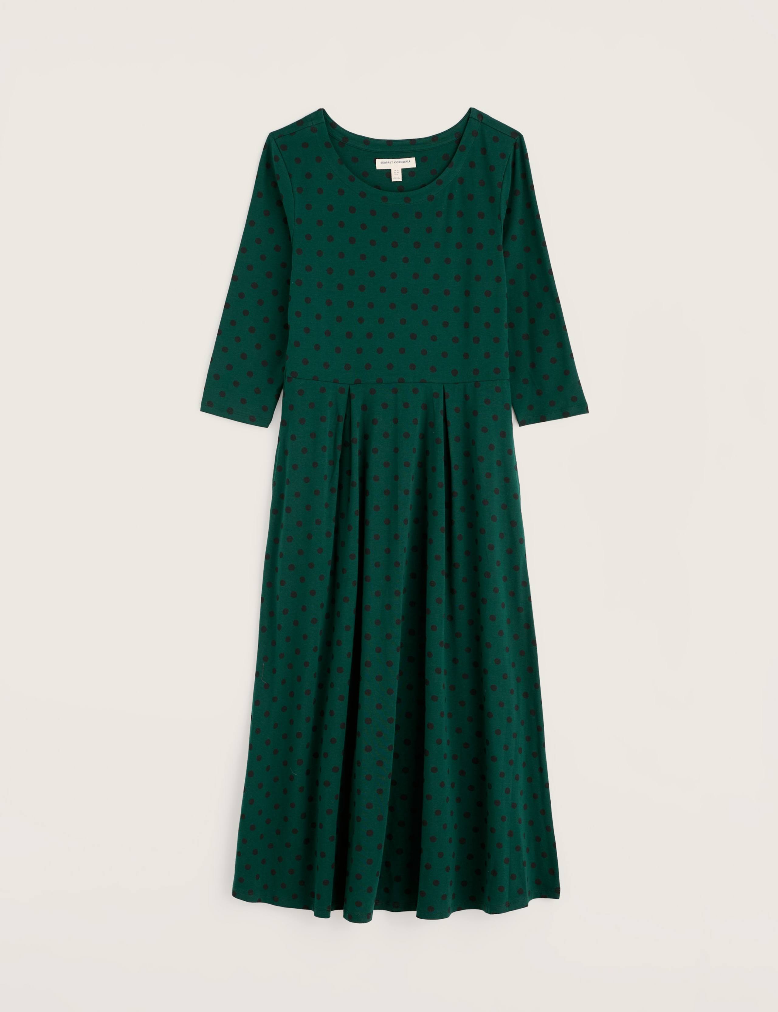 Printed Midi Relaxed Dress 2 of 4