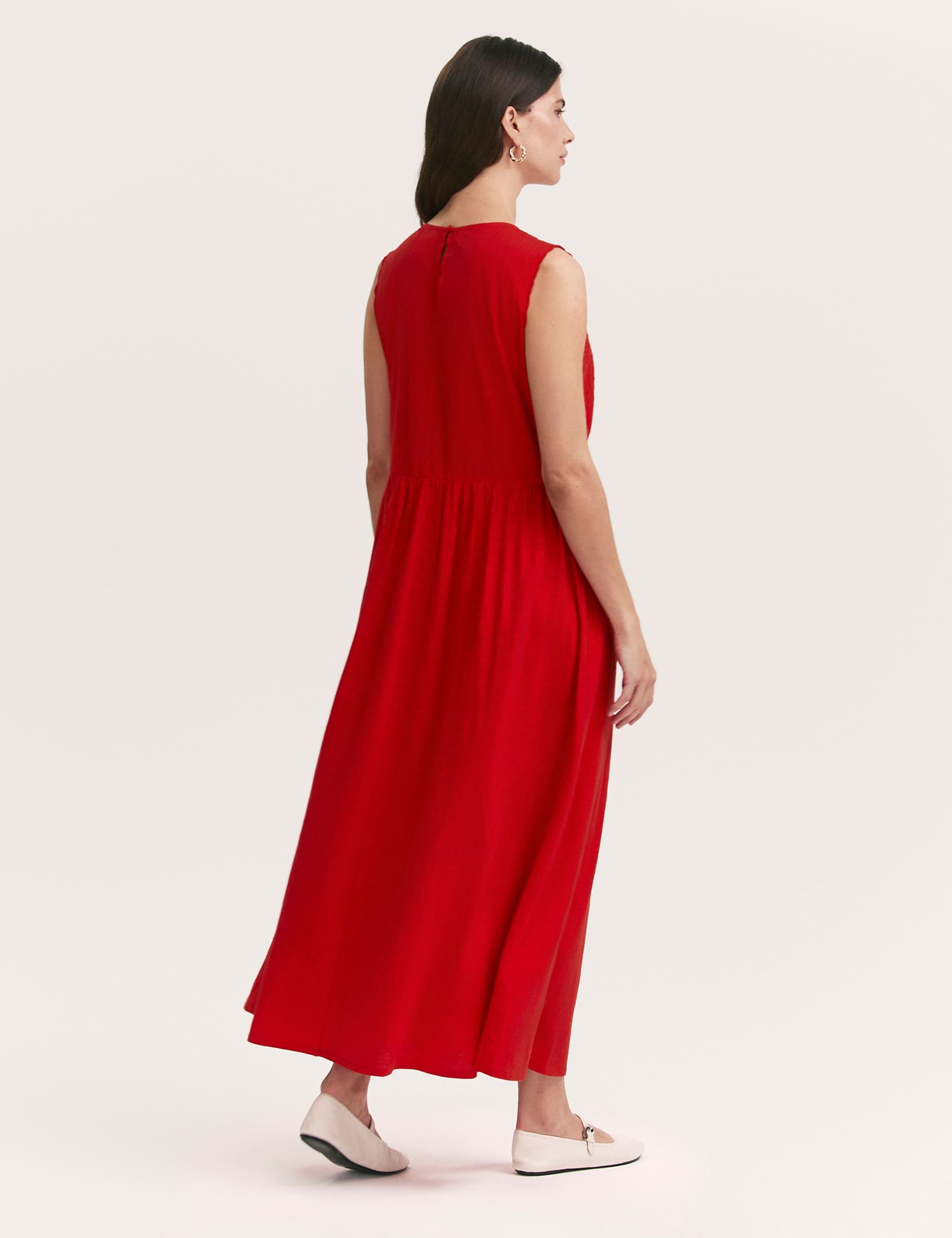 Pure Cotton Broderie Skater Dress 2 of 4