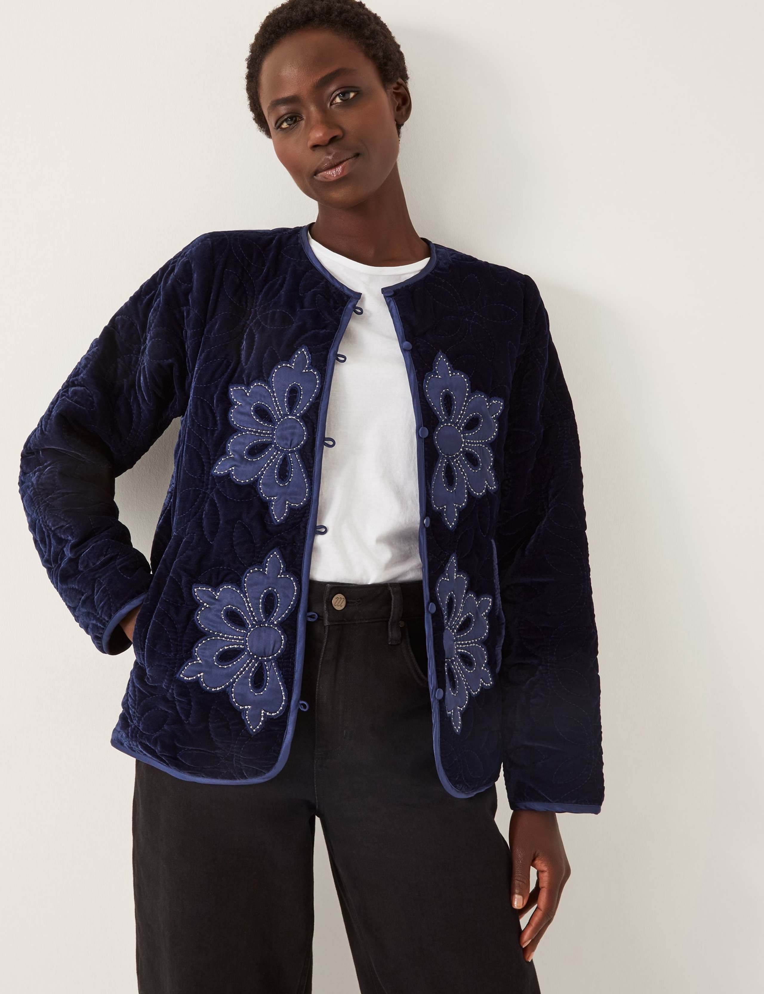 Embroidered Lightweight Jacket 1 of 4