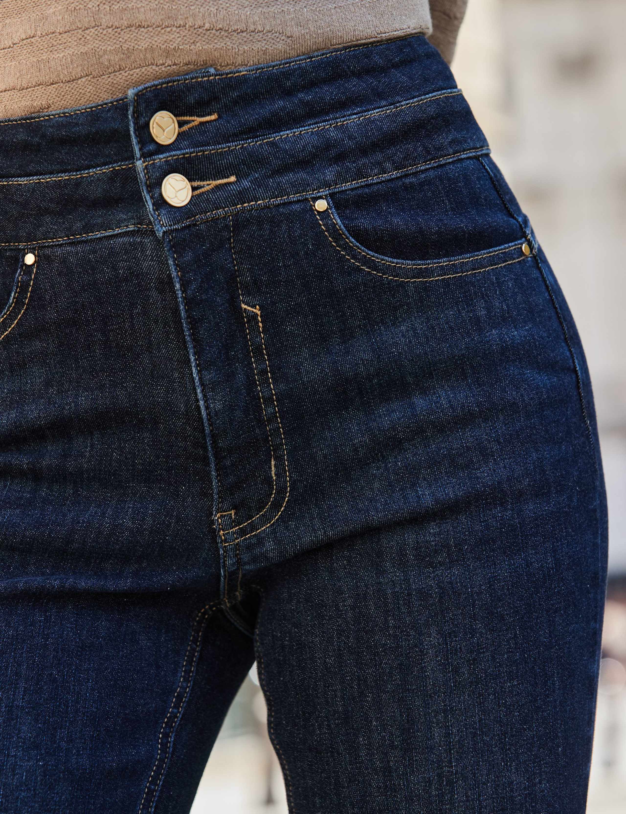 High Waisted Slim Fit Jeans 4 of 5