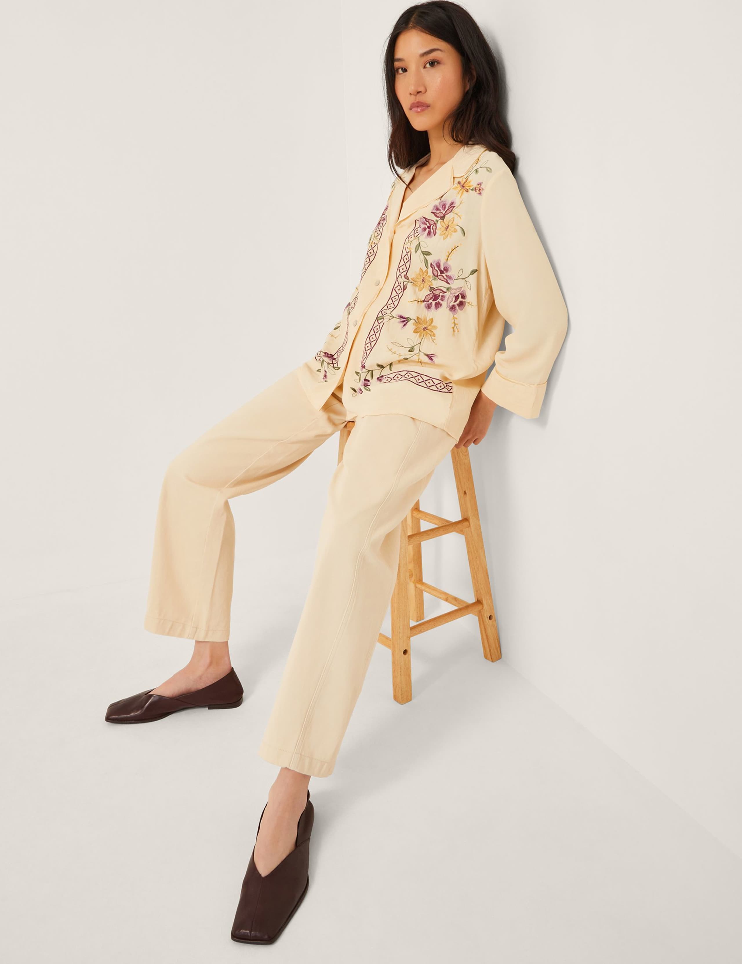 Floral Embroidered Shirt 3 of 4