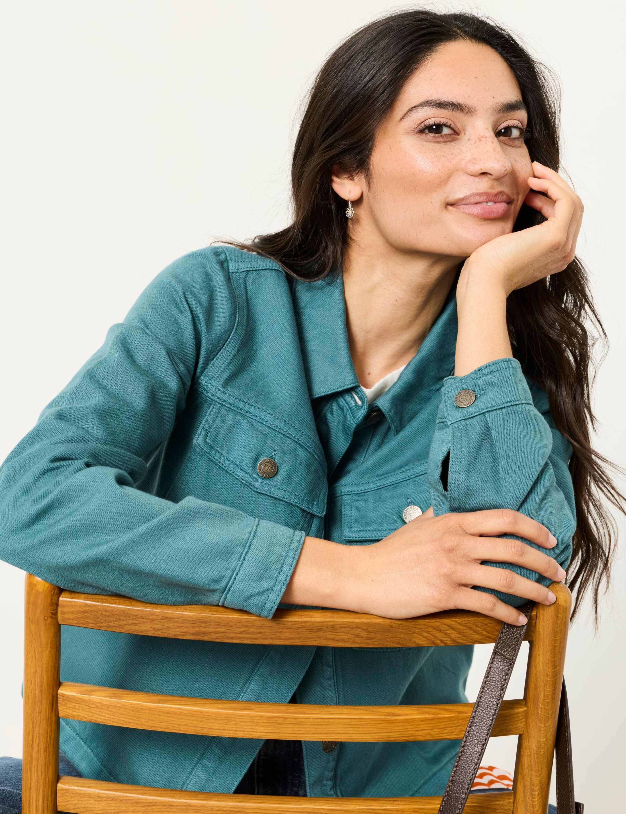 Pure Cotton Denim Jacket 3 of 5