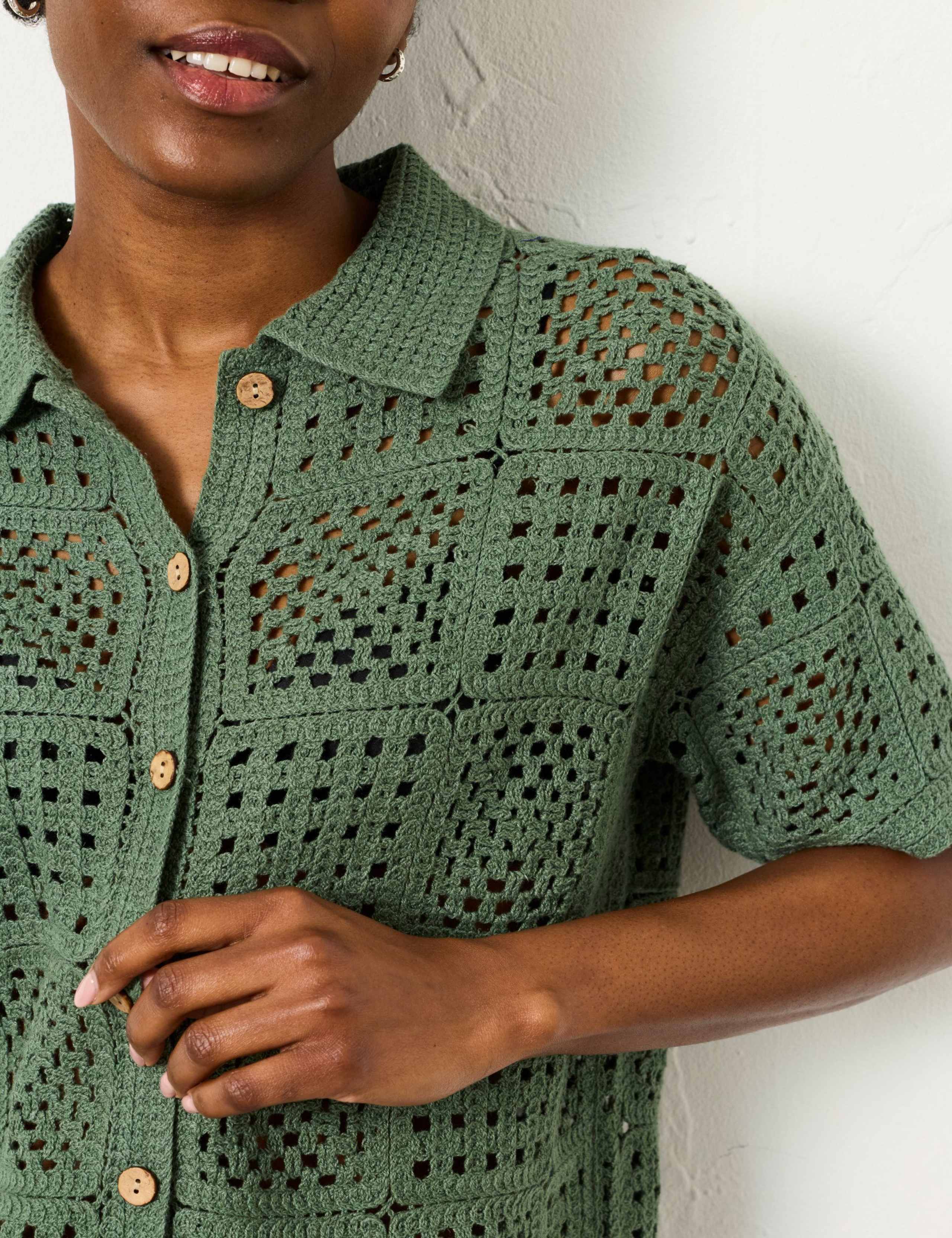 Cotton Rich Textured Shirt 5 of 5