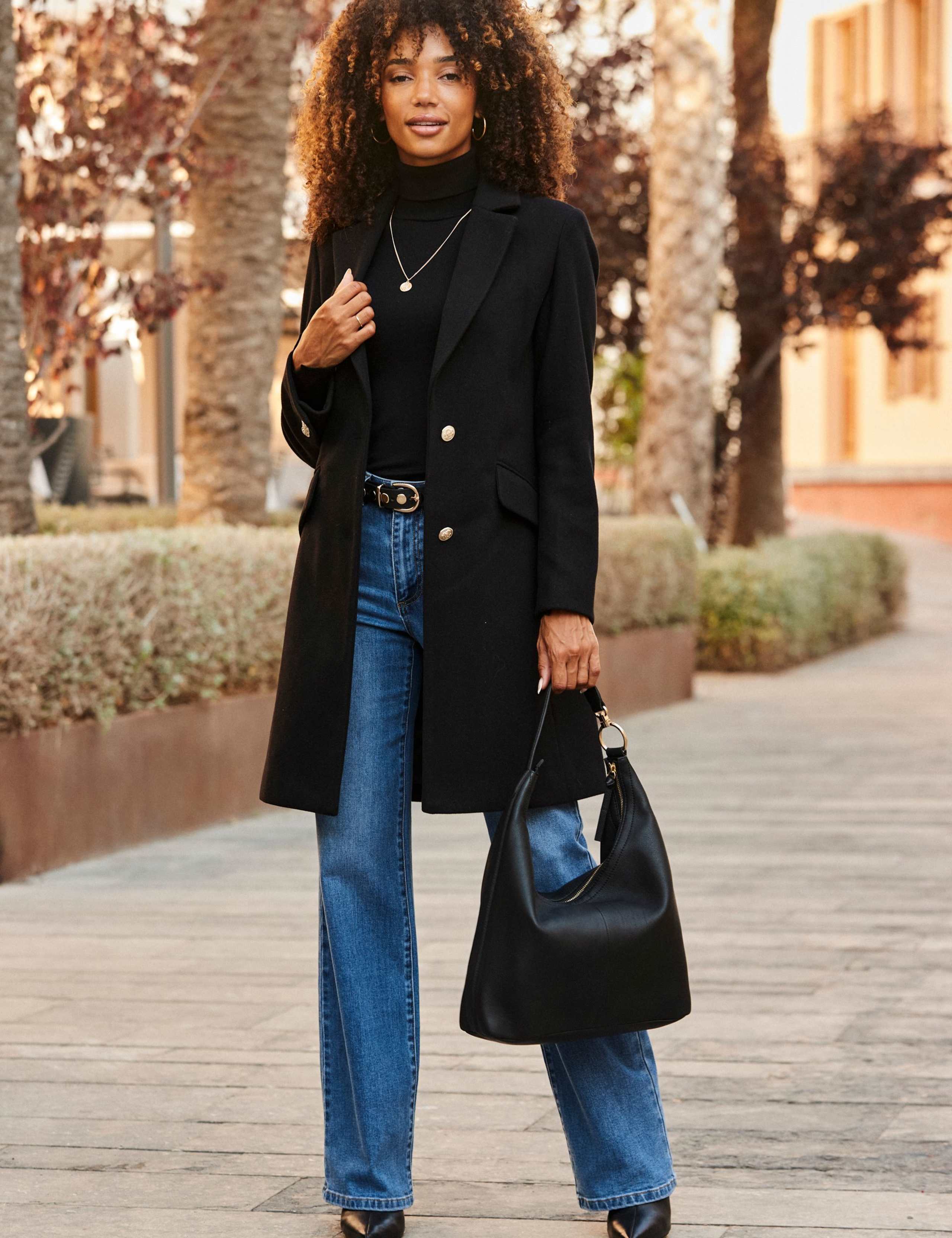 Longline Tailored Coat 2 of 8