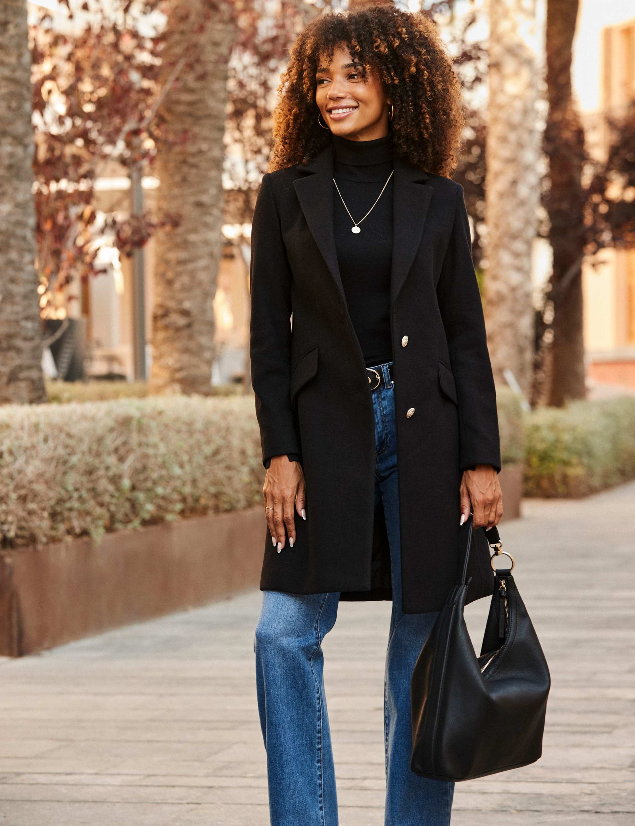Longline Tailored Coat 3 of 8