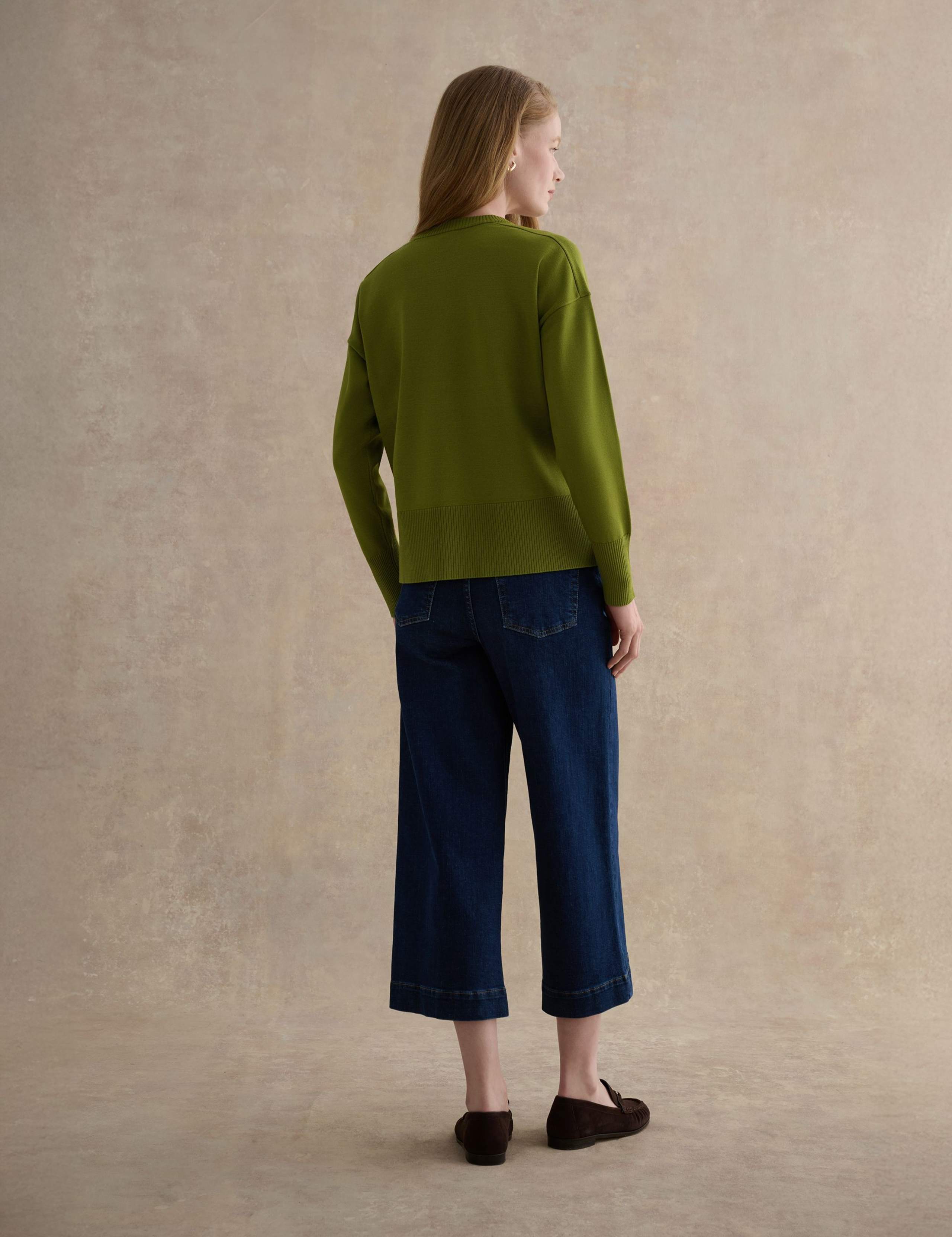 Crew Neck Split Hem Jumper 4 of 5