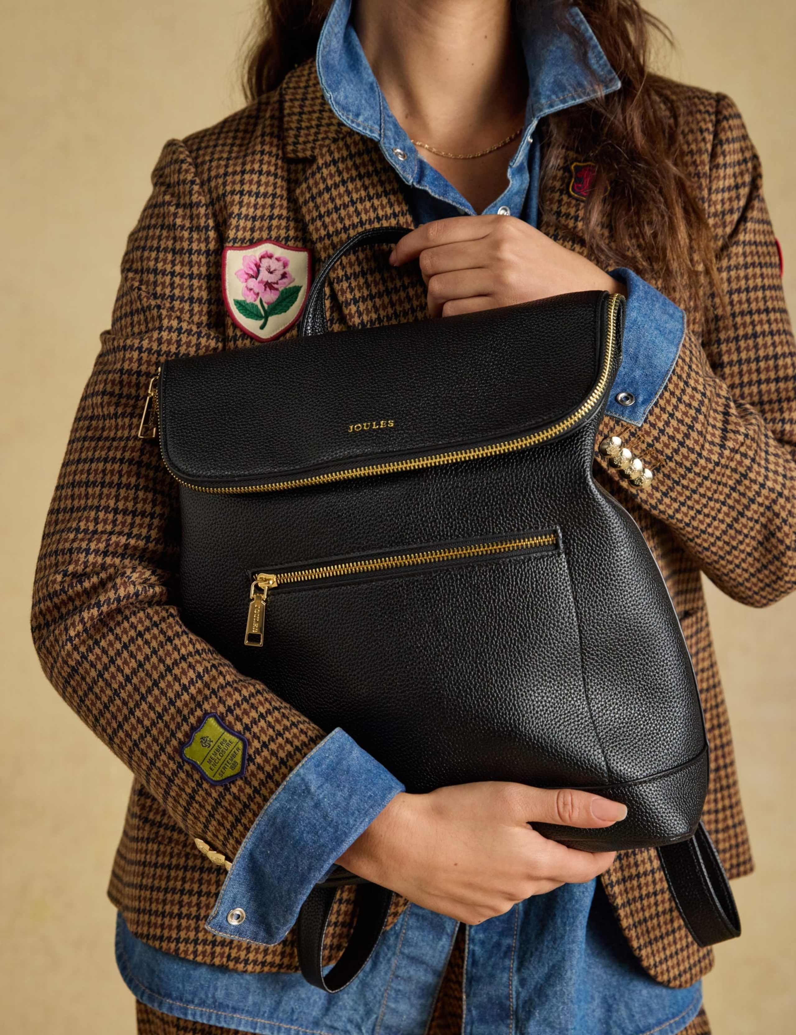 Faux Leather Backpack 8 of 9