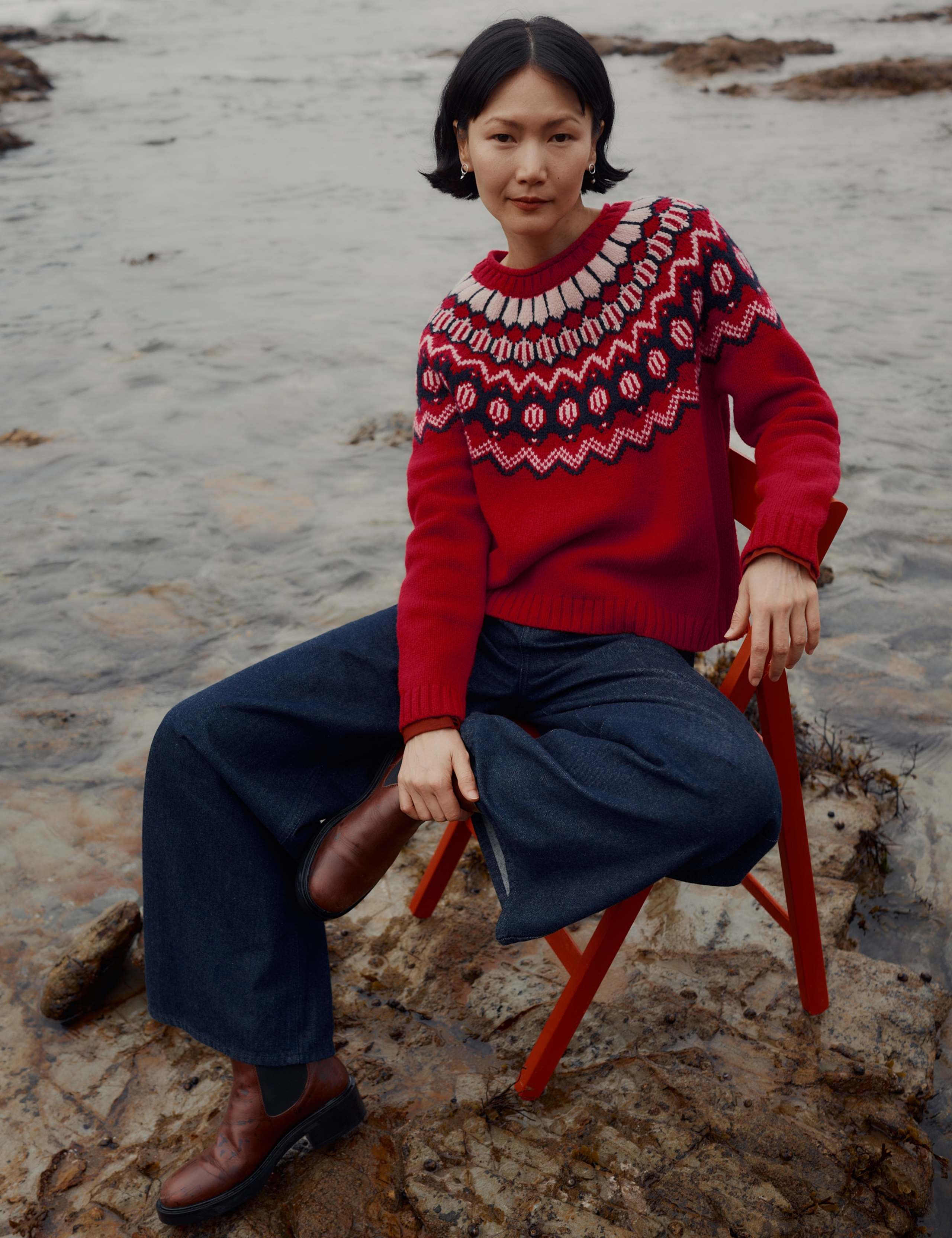 Wool Rich Fair Isle Jumper 1 of 7