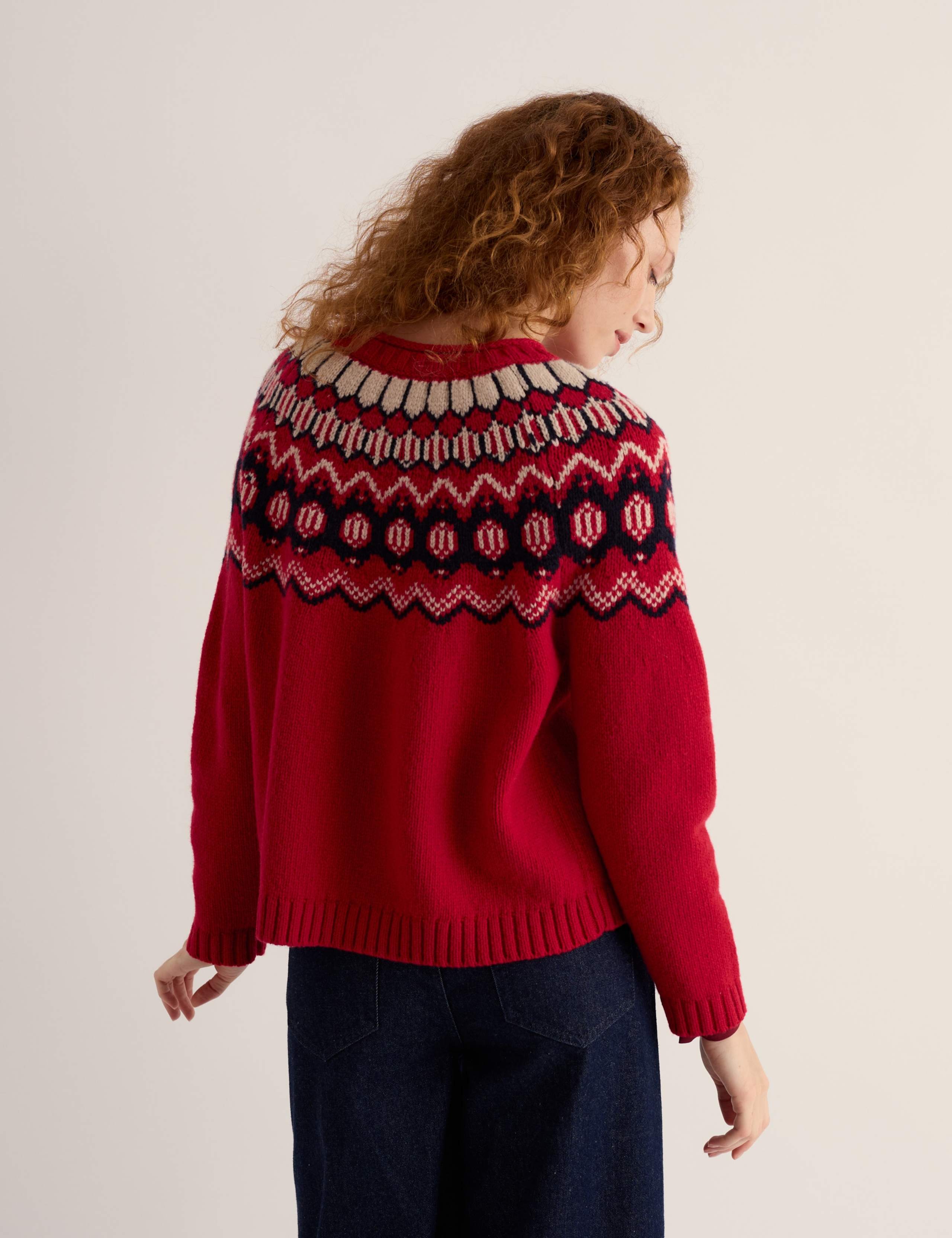 Wool Rich Fair Isle Jumper 4 of 7