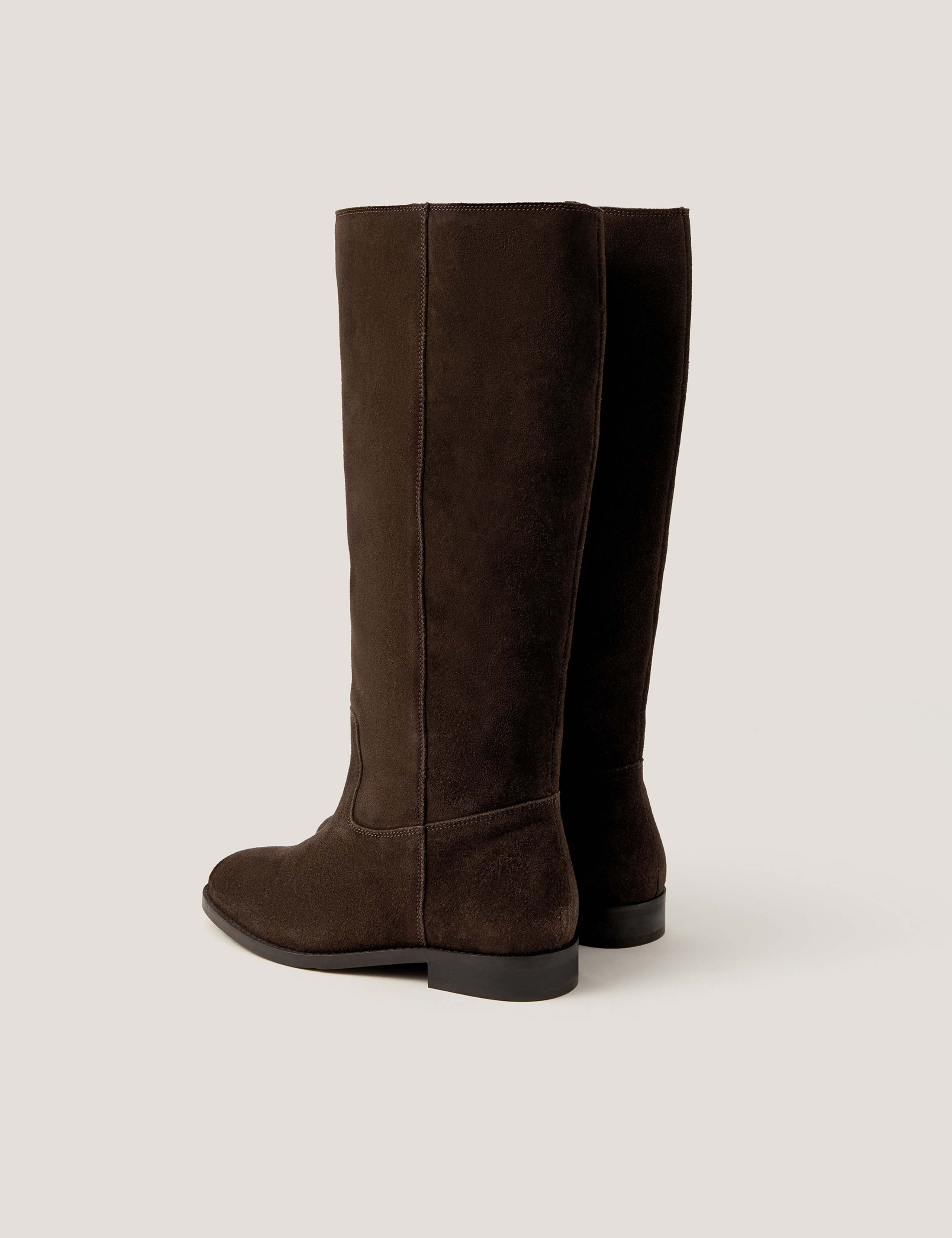 Suede Knee High Boots 2 of 3
