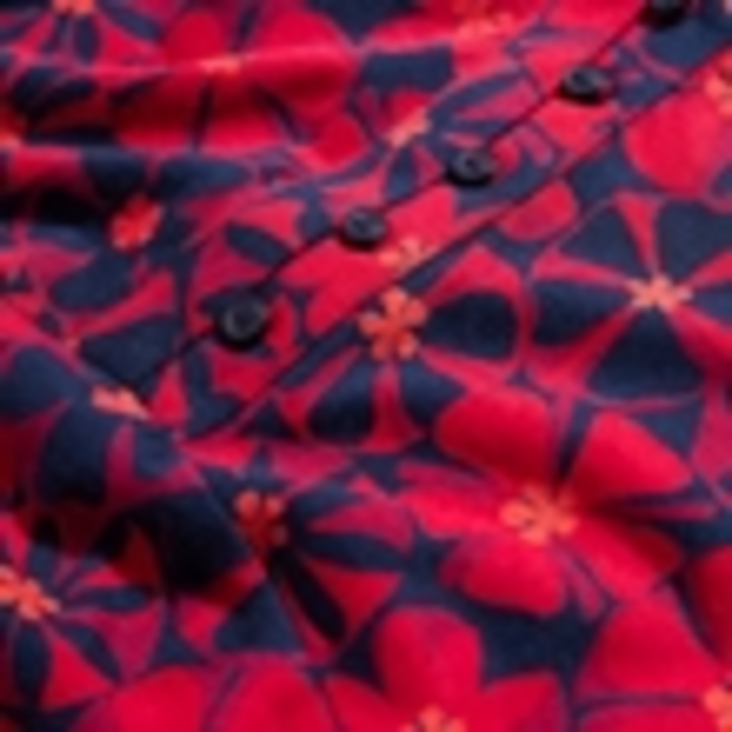 Cotton Modal Blend Floral V-Neck Tunic 4 of 4