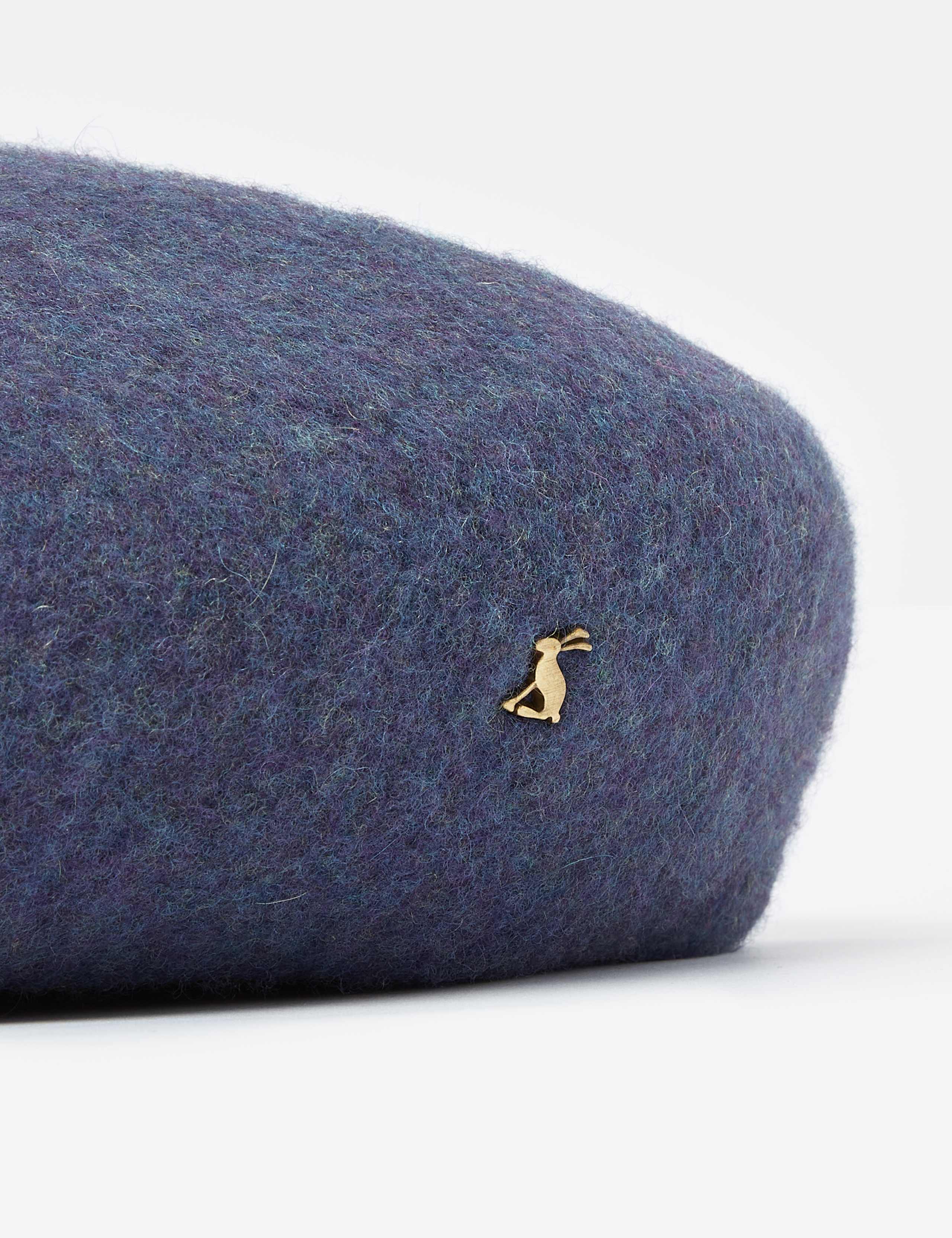 Pure Wool Knitted Beret Hat 3 of 5