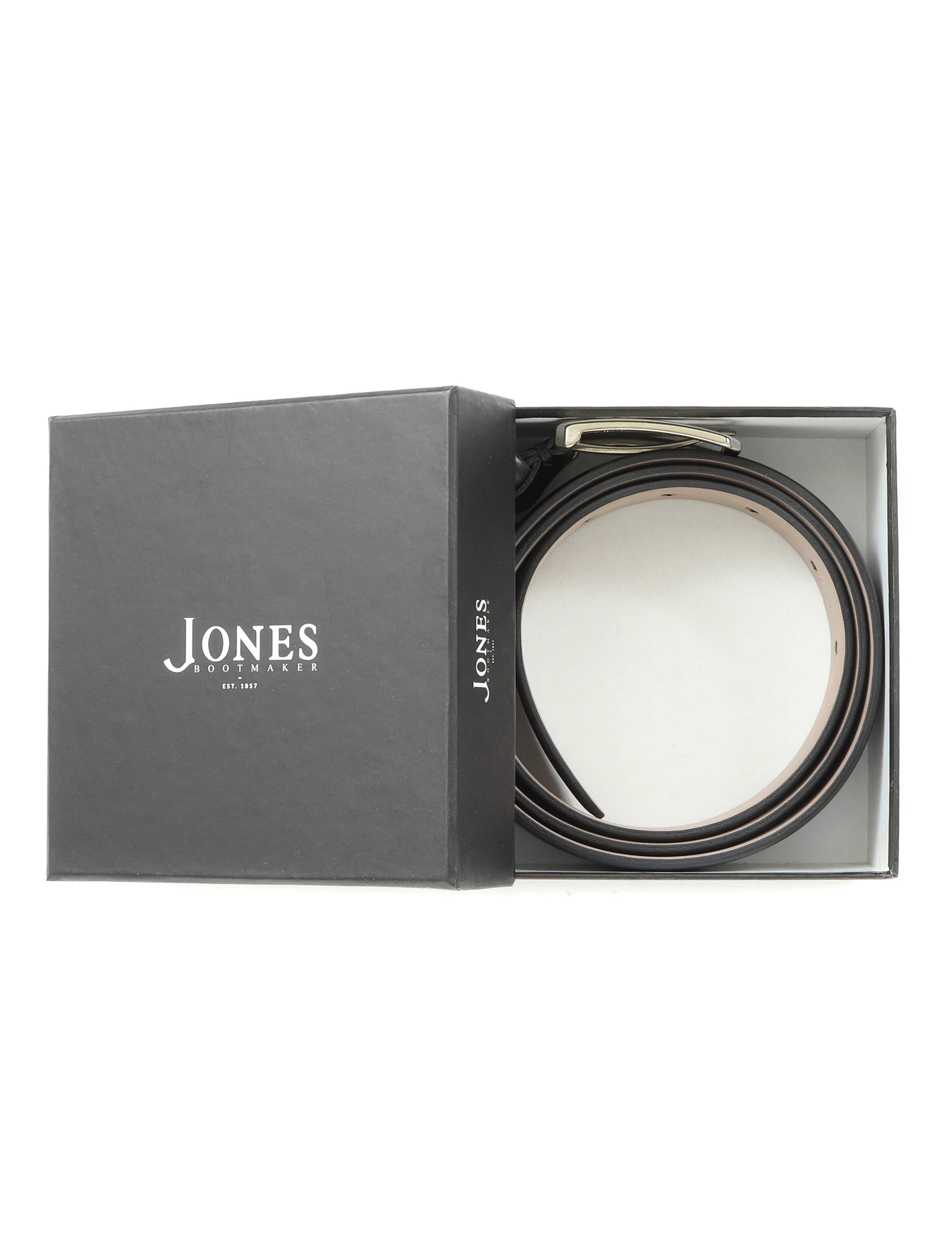 Leather Rectangular Buckle Belt 3 of 4