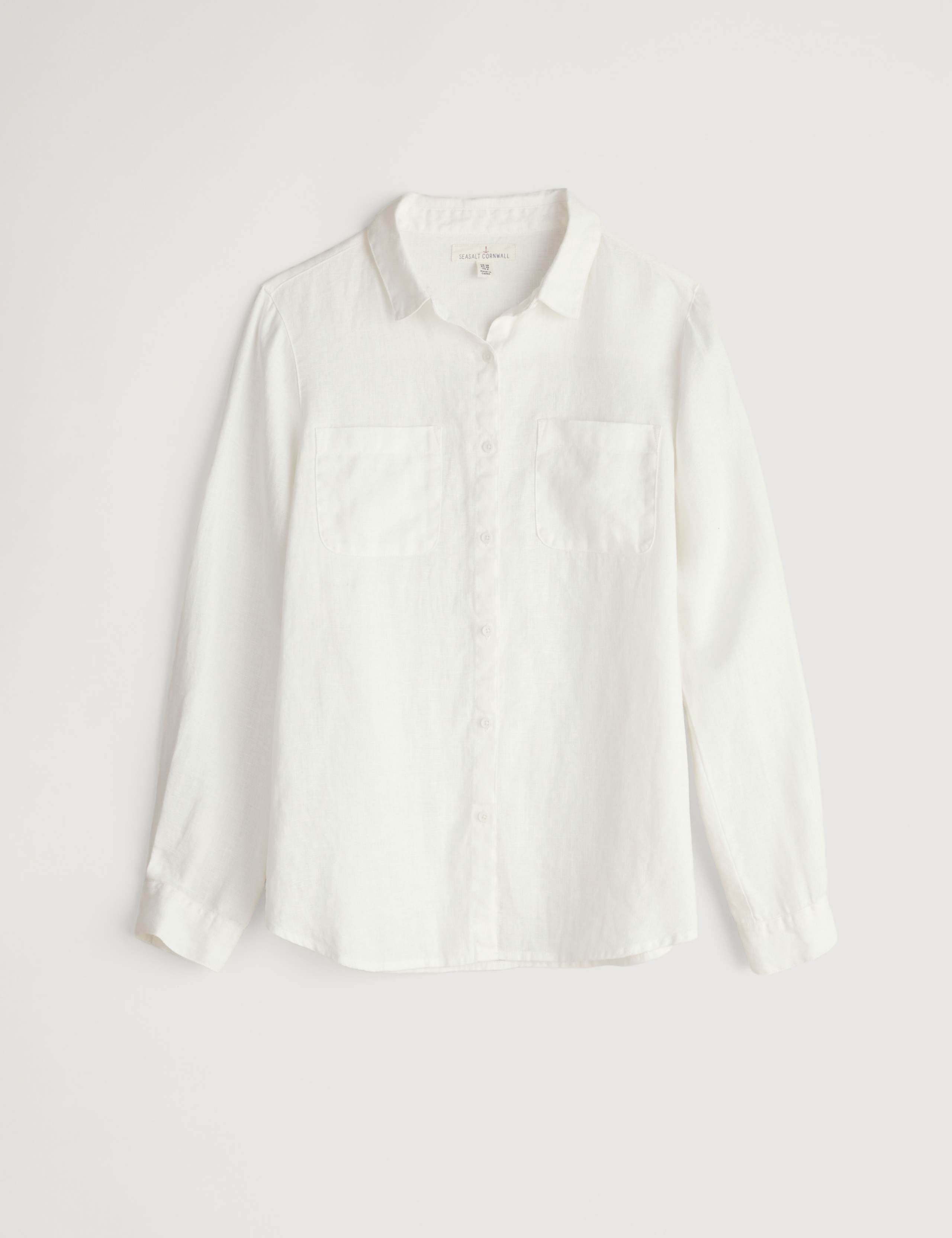 Pure Linen Collared Relaxed Shirt 2 of 5