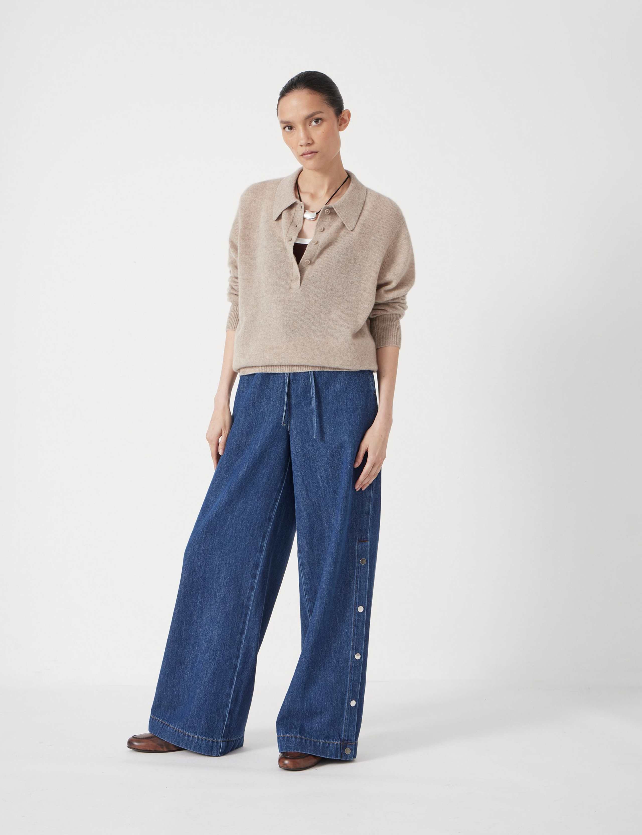 Cashmere Rich Collared Jumper 3 of 4