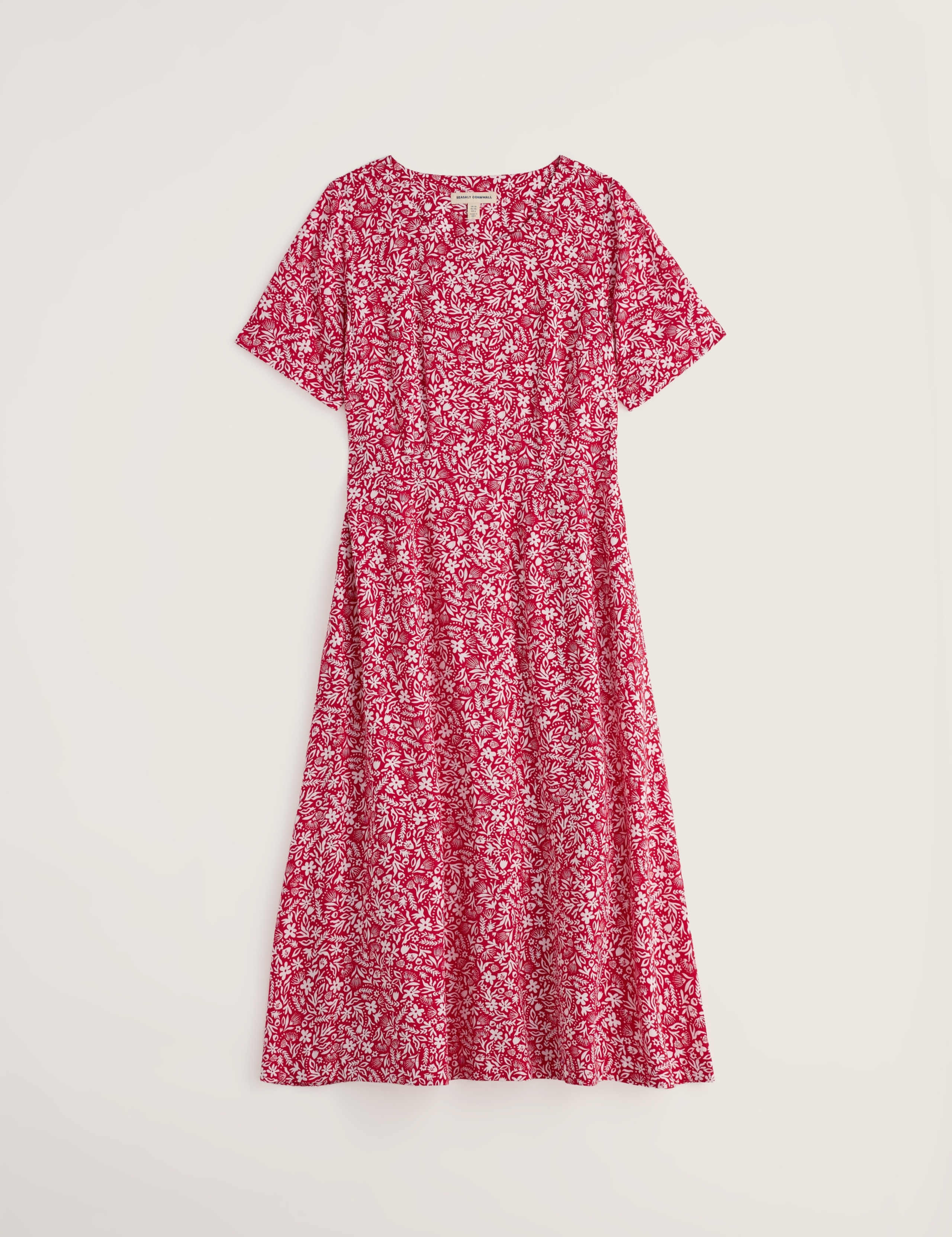 Floral Midi Skater Dress 2 of 5