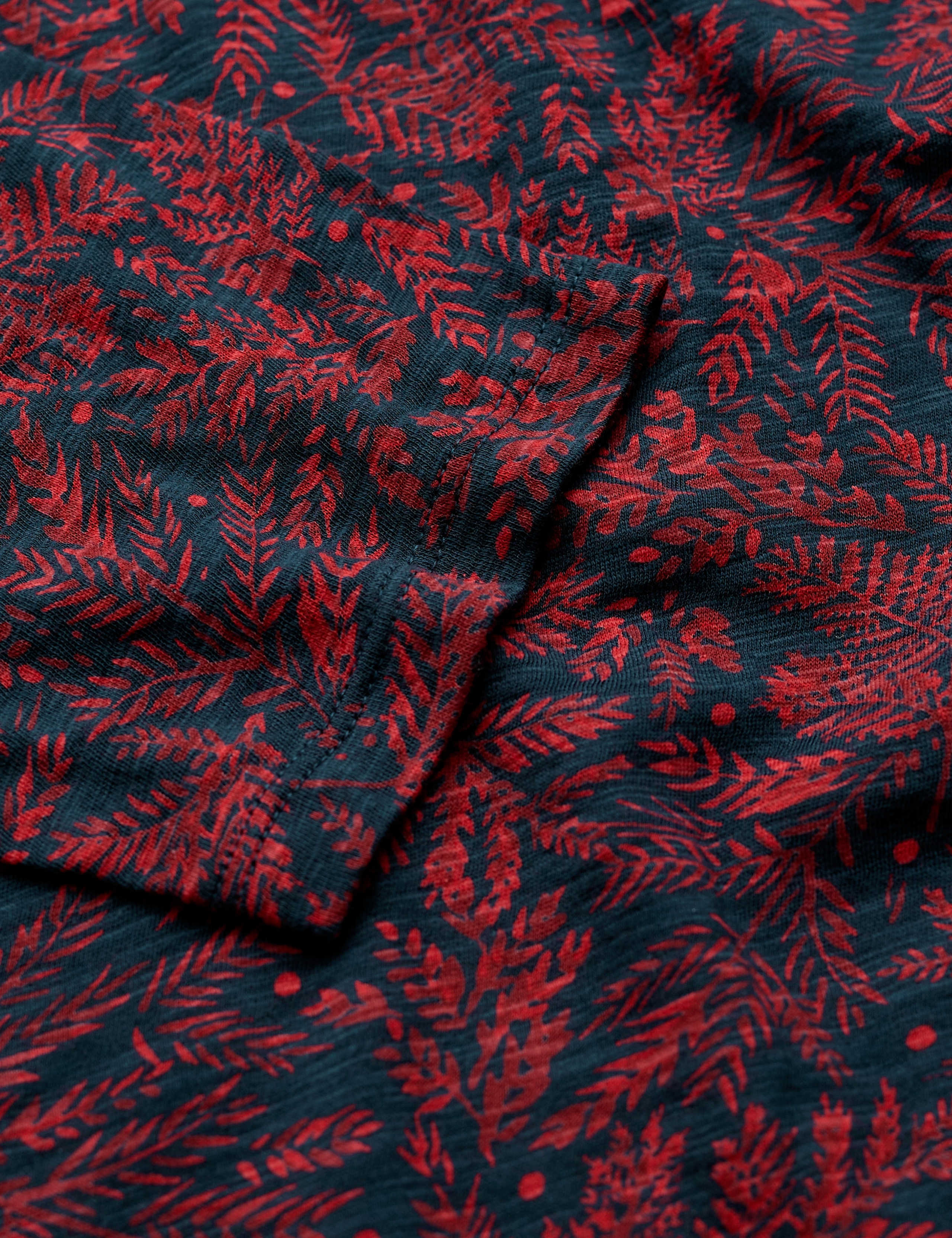 Pure Cotton Printed Notch Neck Shirt 5 of 5