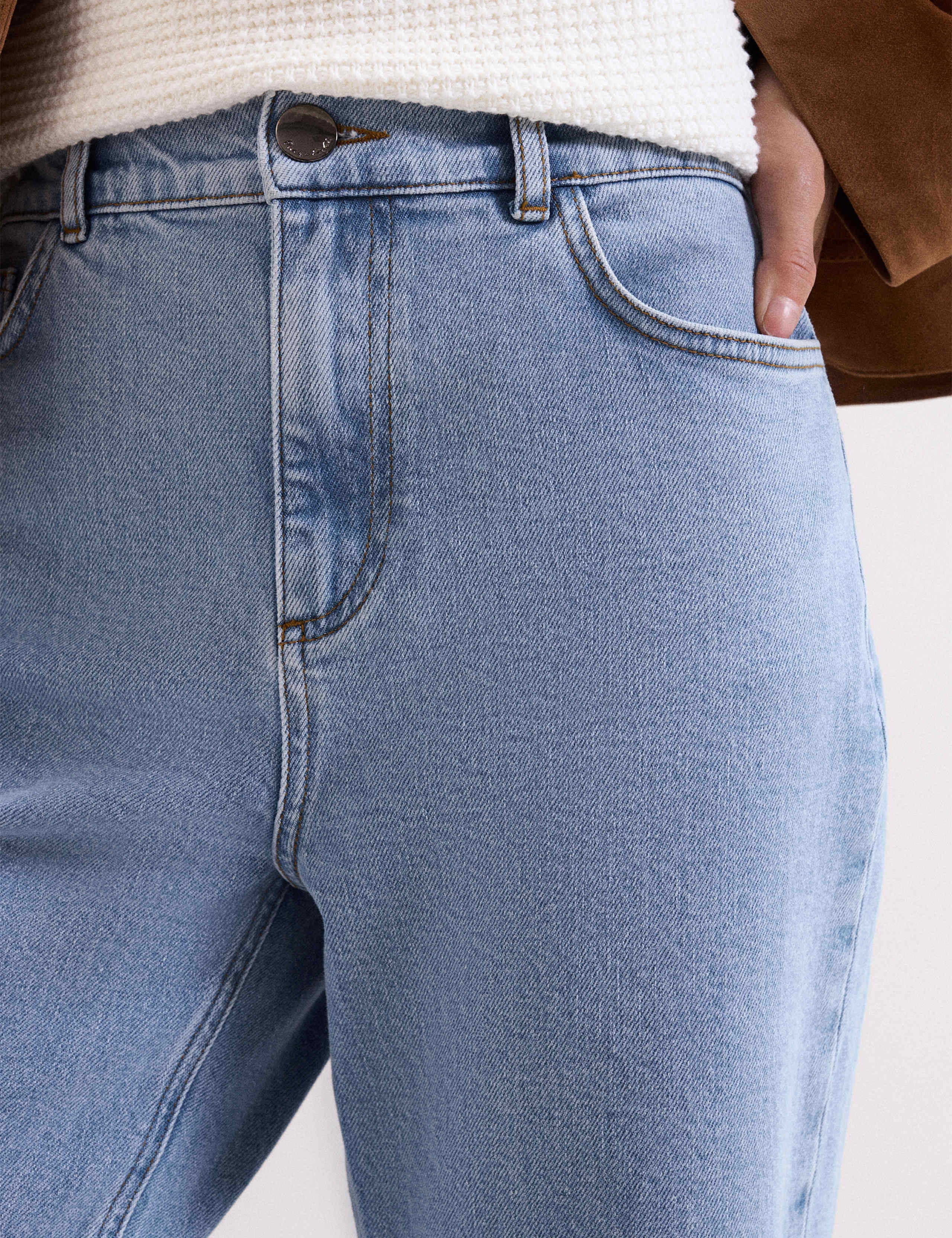 Mid Rise Slim Fit Ankle Grazer Jeans 3 of 6