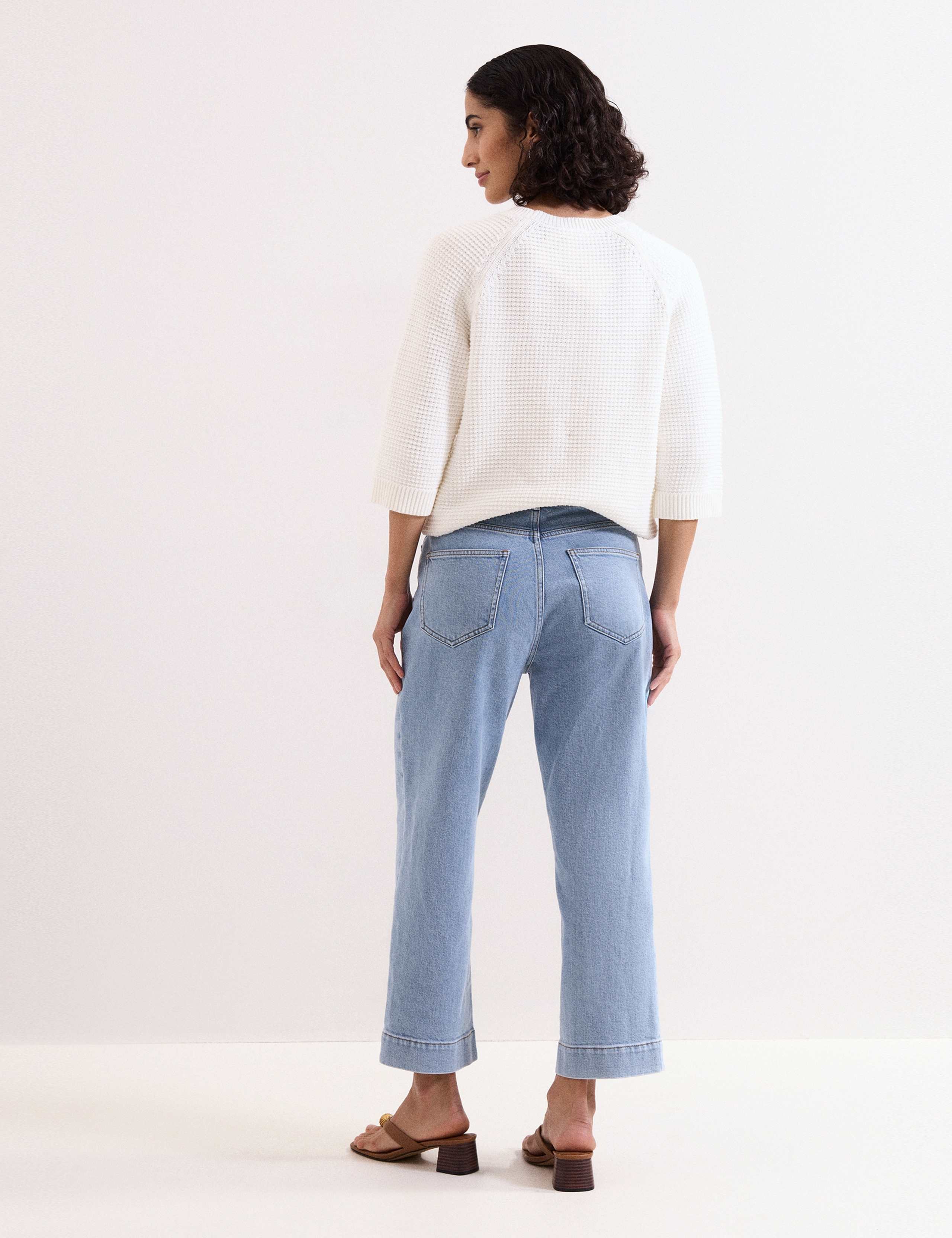 Mid Rise Slim Fit Ankle Grazer Jeans 4 of 6