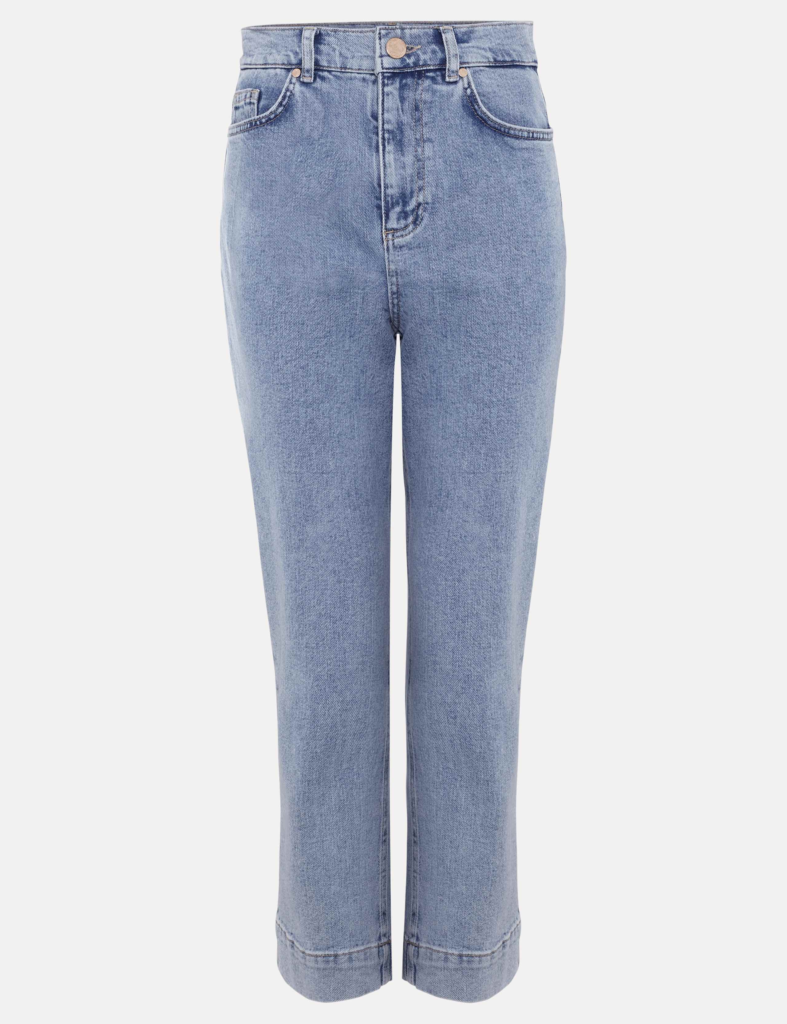 Mid Rise Slim Fit Ankle Grazer Jeans 2 of 6