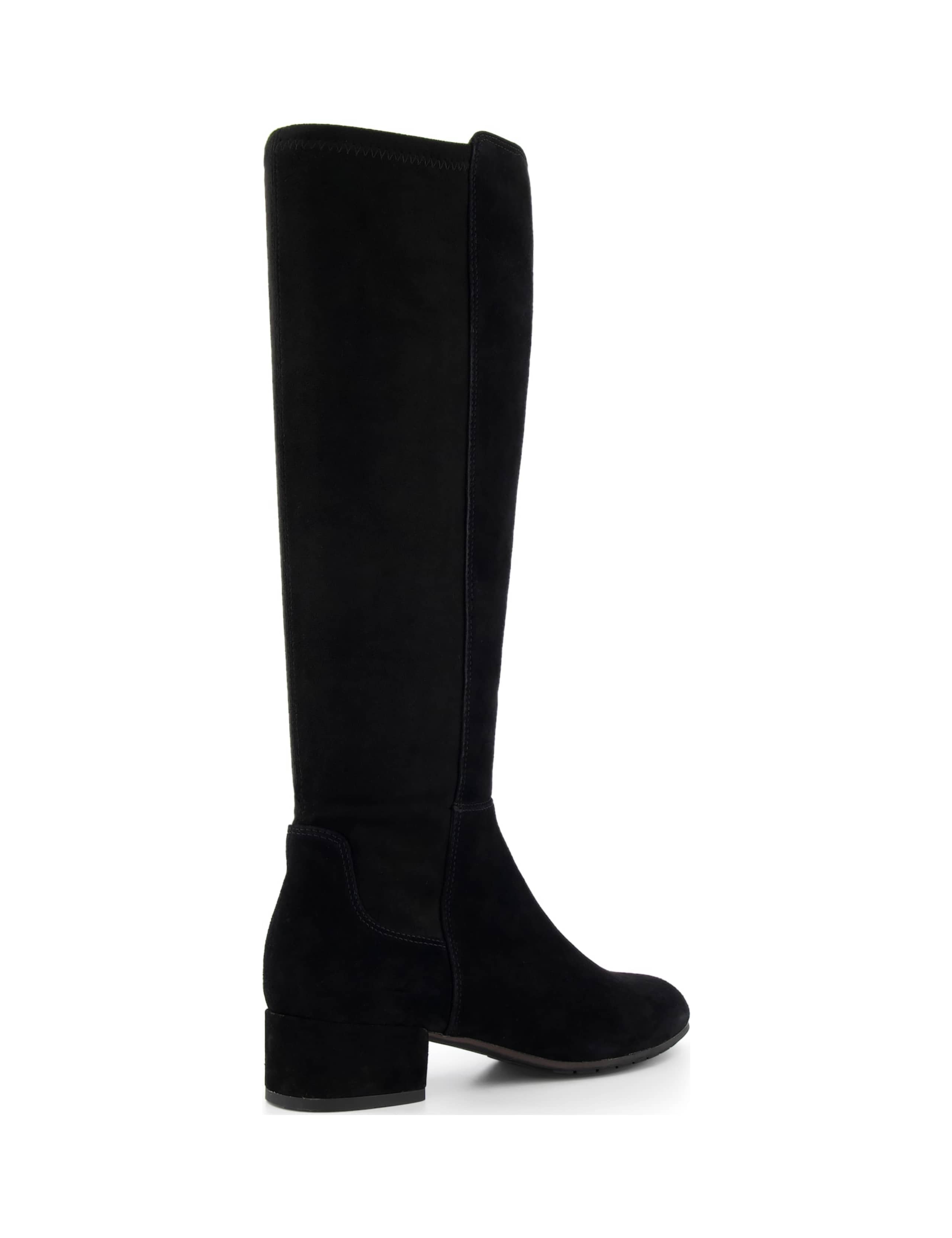 Wide Fit Suede Block Heel Knee High Boots 3 of 5