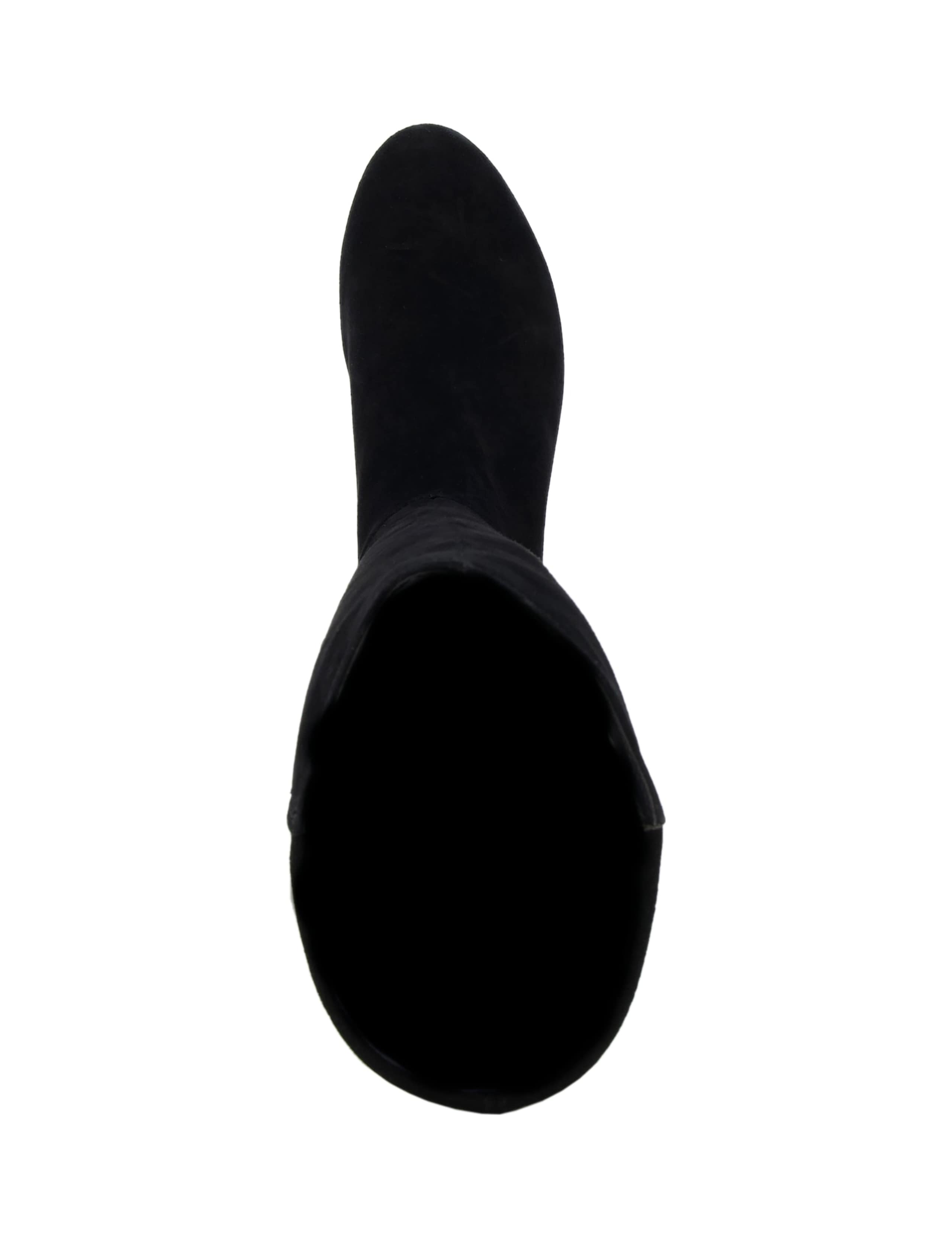 Wide Fit Suede Block Heel Knee High Boots 4 of 5
