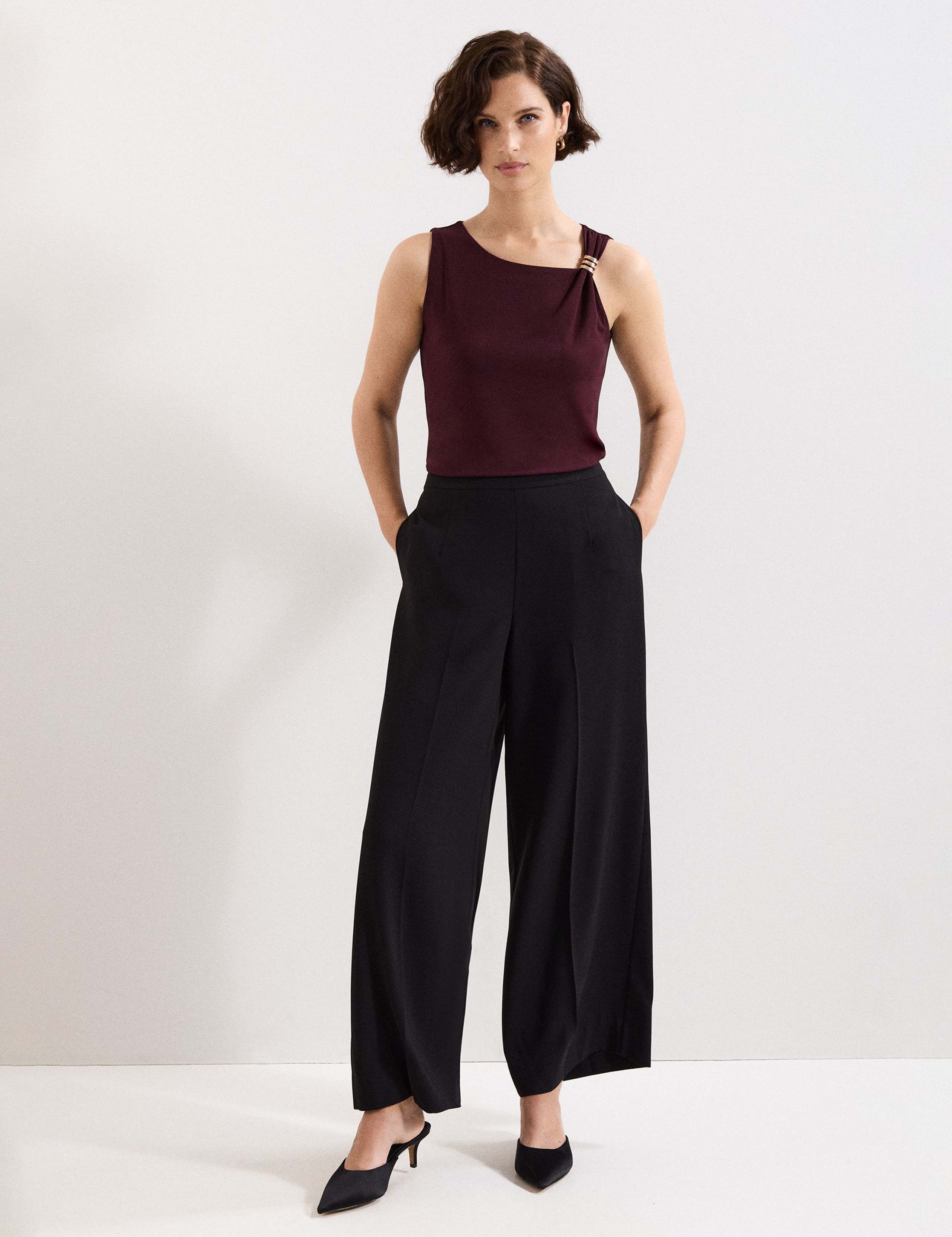 Asymmetric Shoulder Detail Vest Top 4 of 7