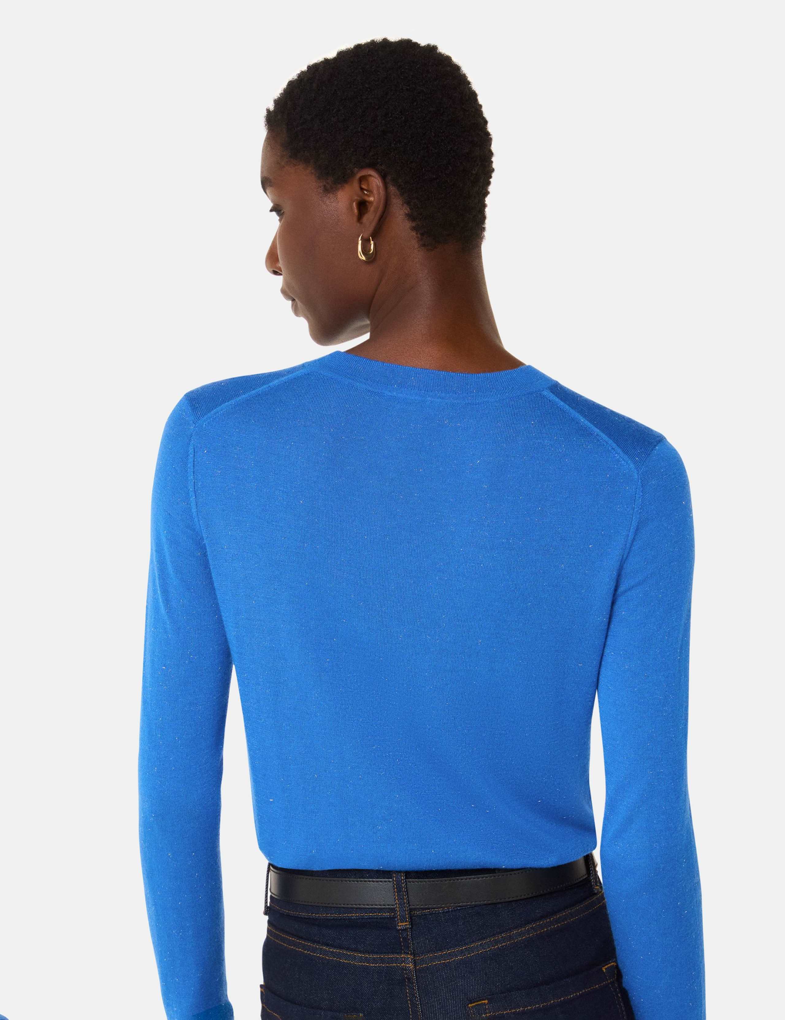 Sparkly Crew Neck Jumper 4 of 4