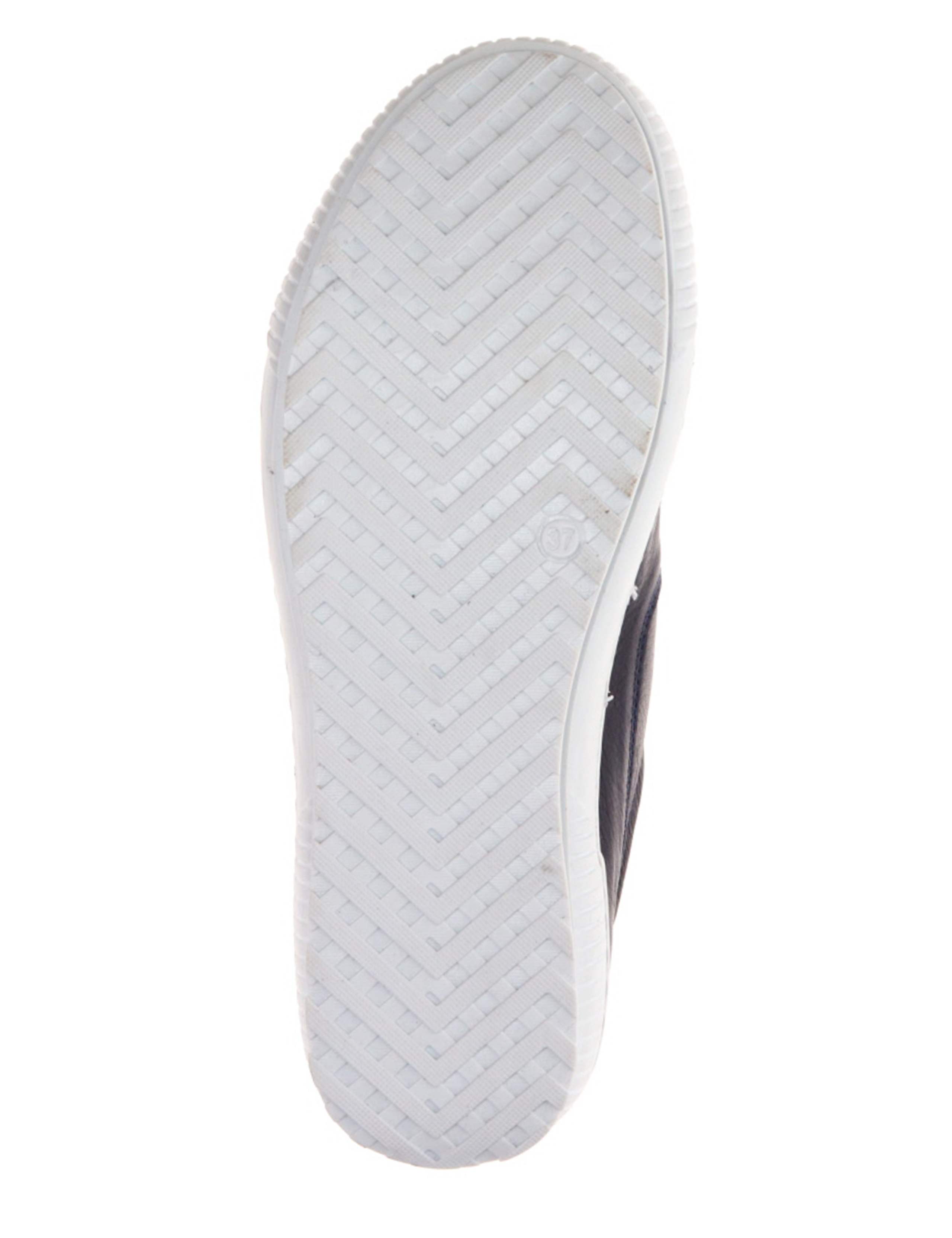 Wide Fit Leather Lace Up Trainers 5 of 6