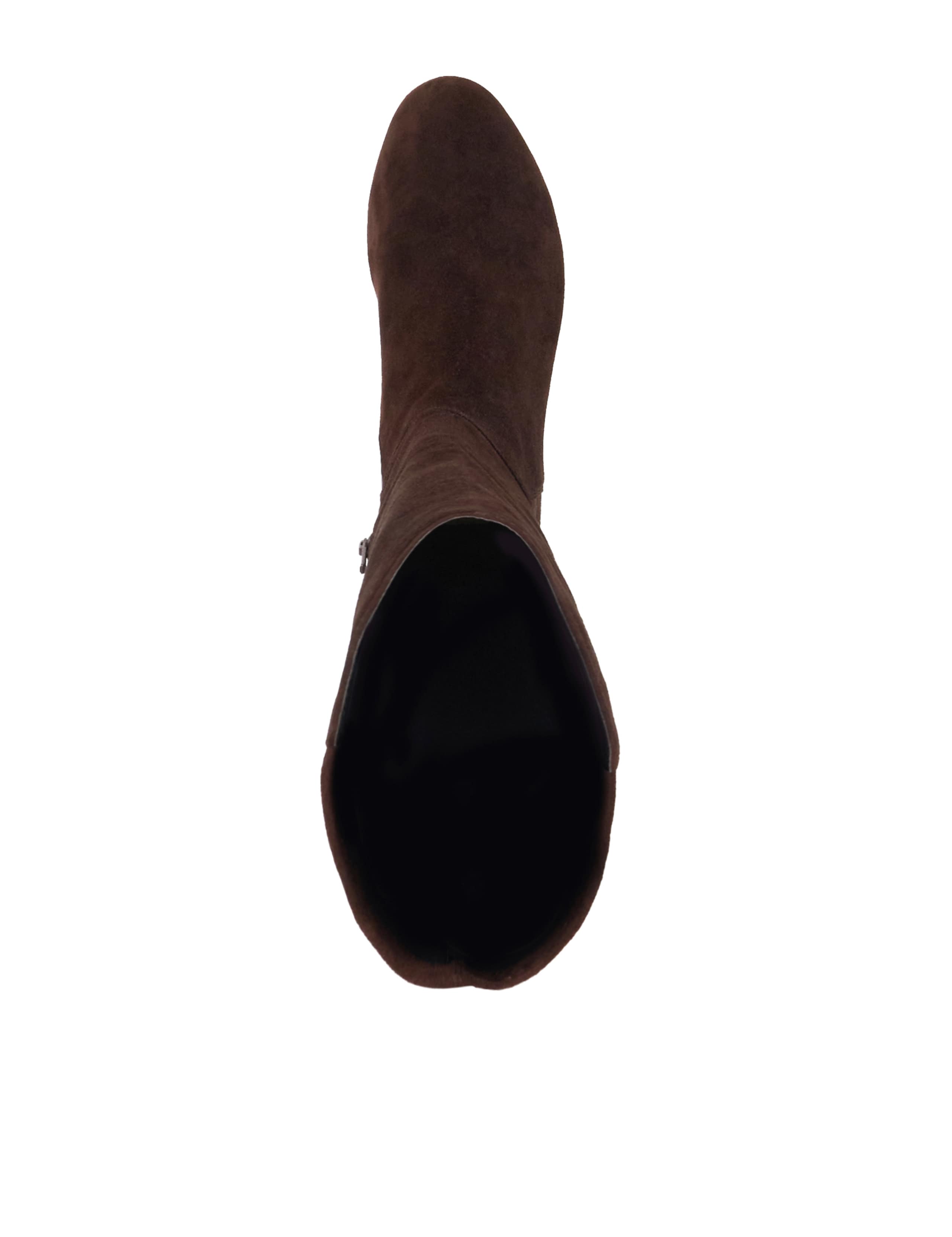 Suede Block Heel Knee High Boots 7 of 7