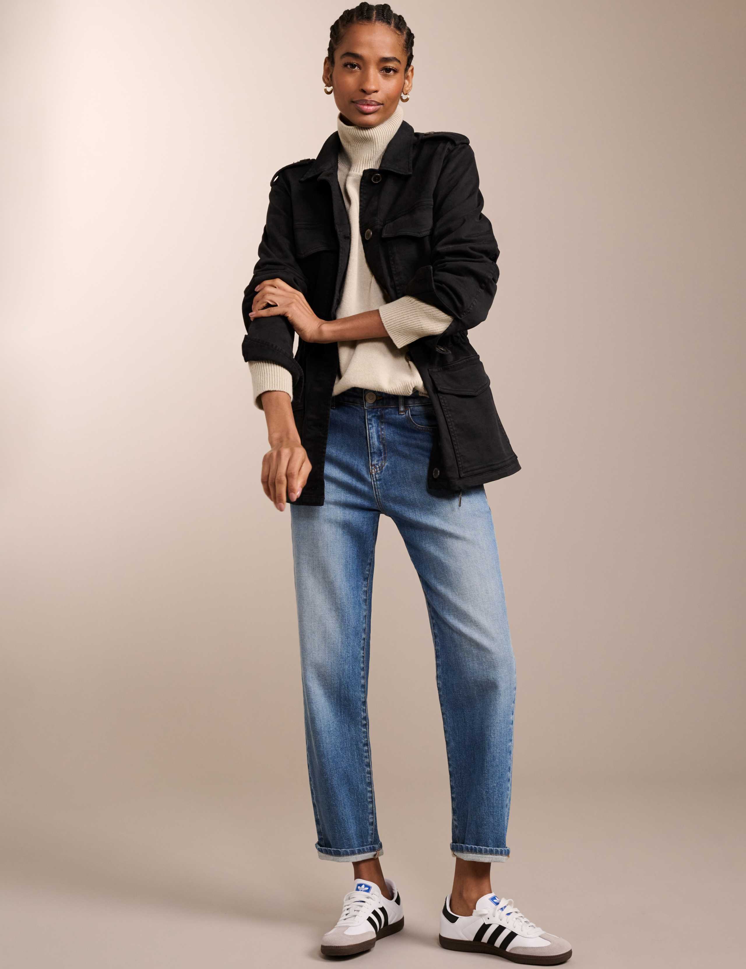Boyfriend Mid Rise Ankle Grazer Jeans 6 of 6