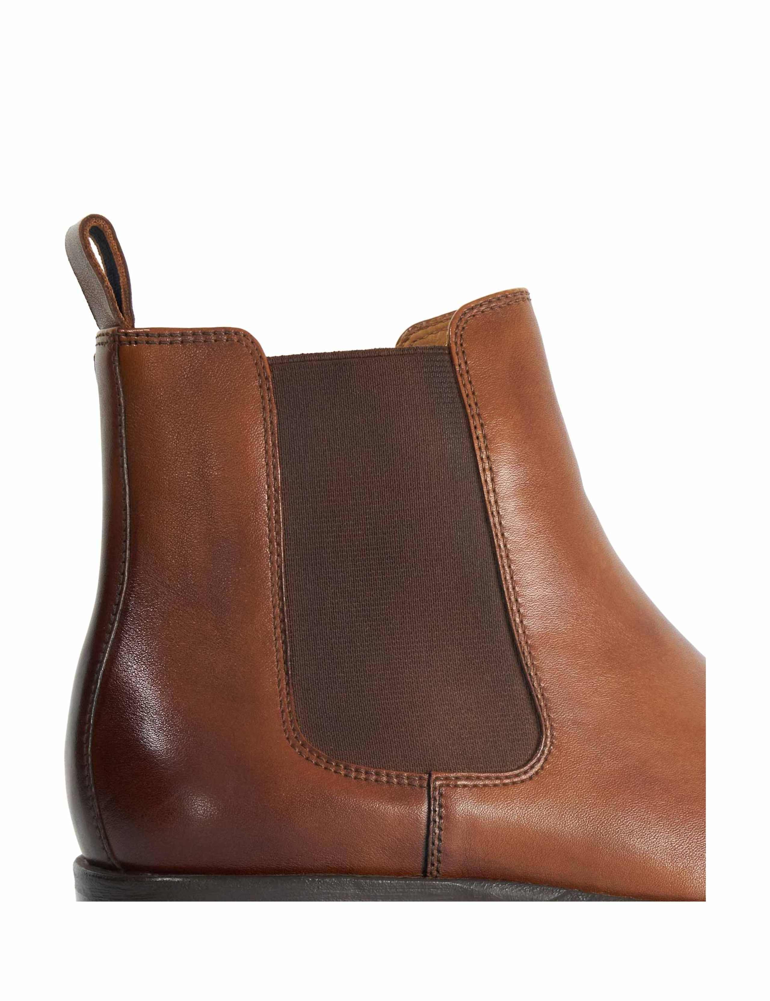 Leather Pull-On Chelsea Boots 6 of 6