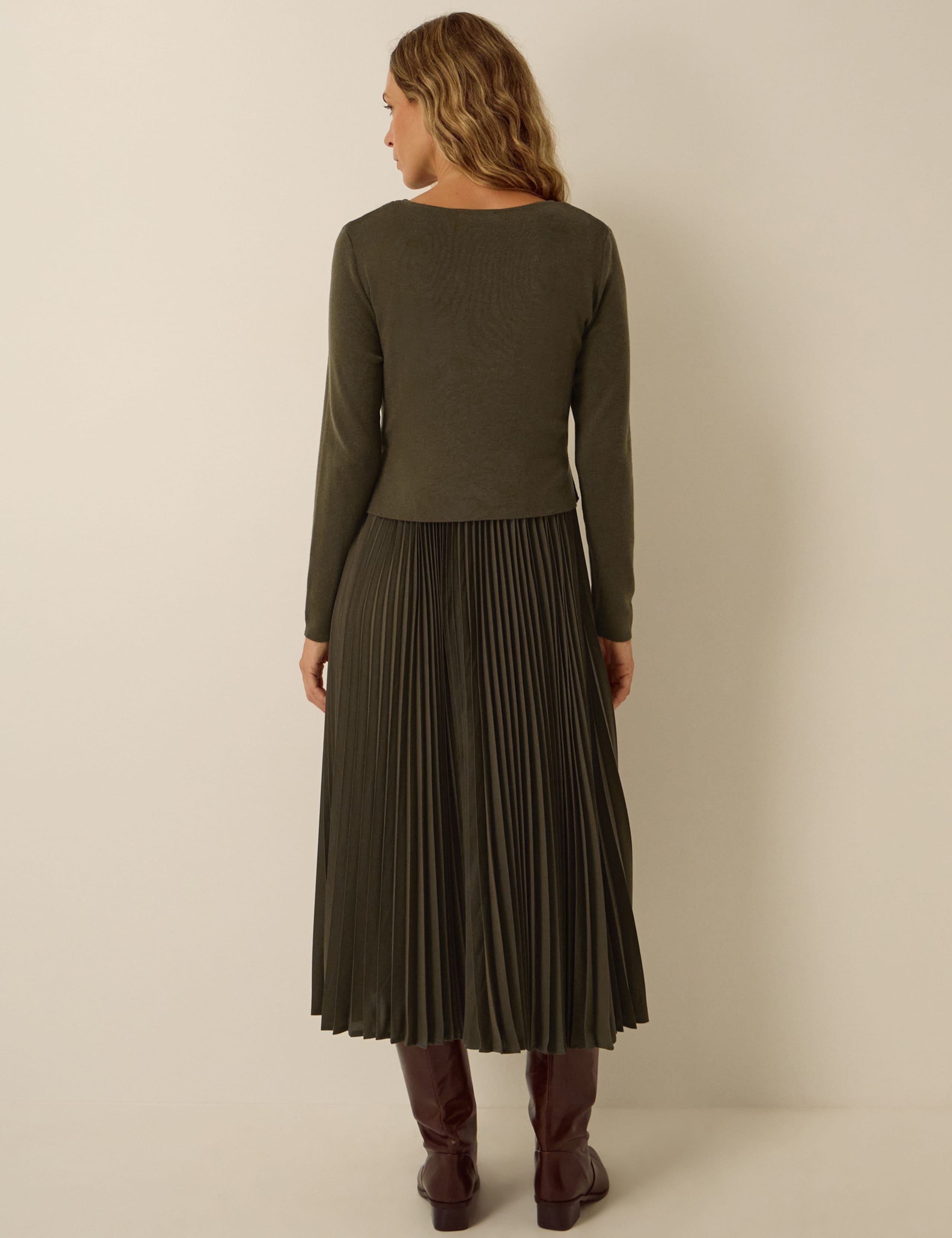 Knitted Midi Dress 3 of 5