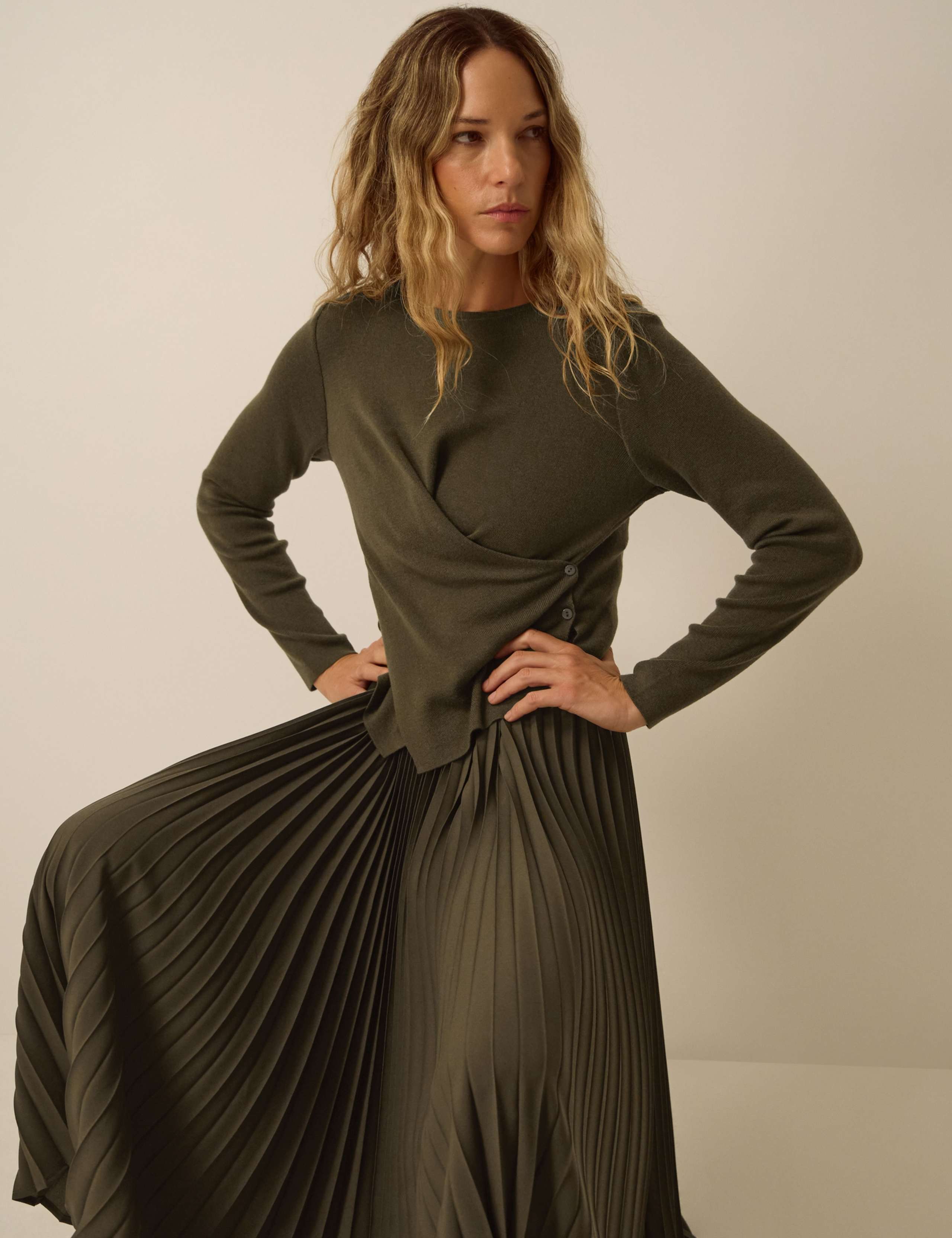 Knitted Midi Dress 4 of 5