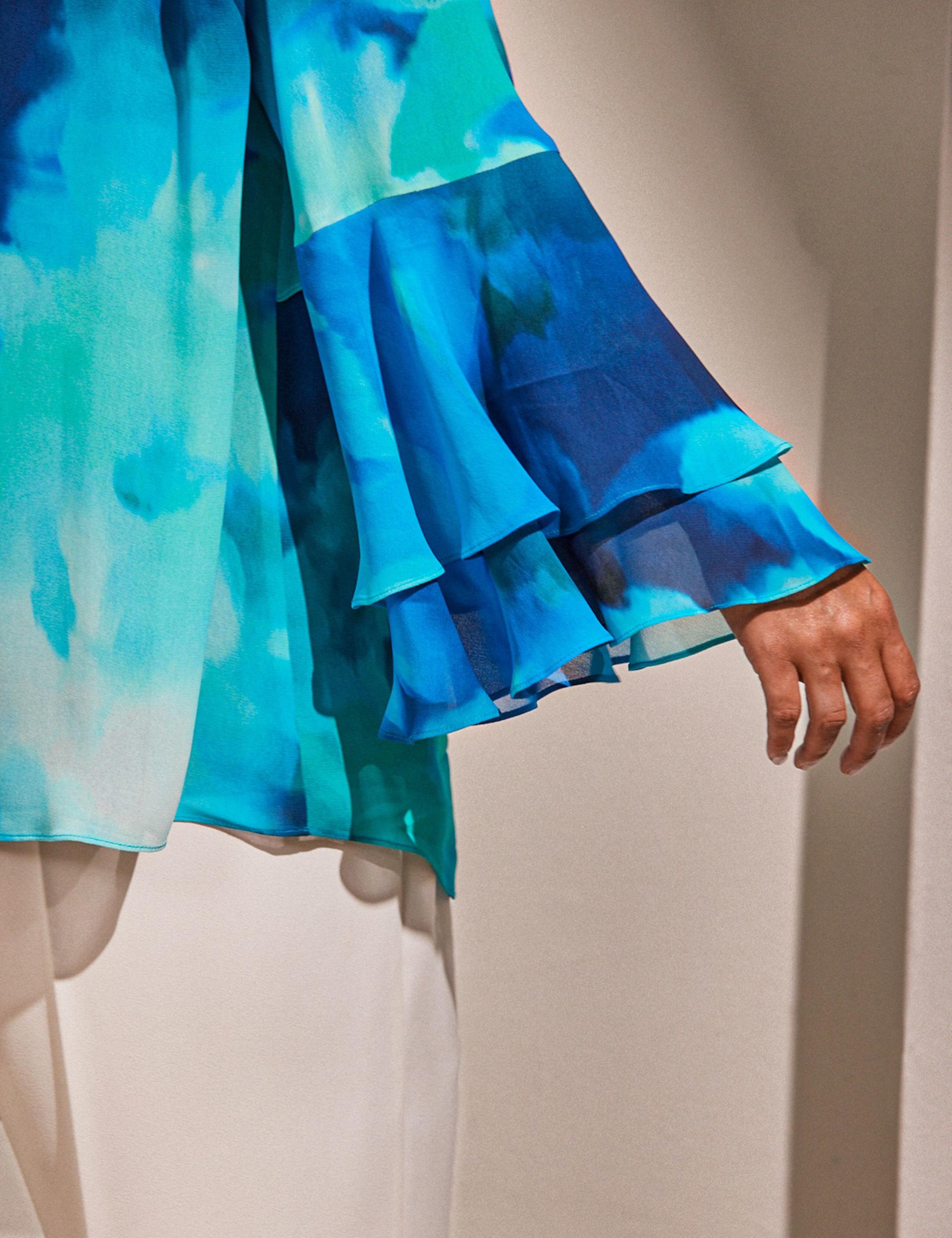 Floral Frill Sleeve Blouse 6 of 6