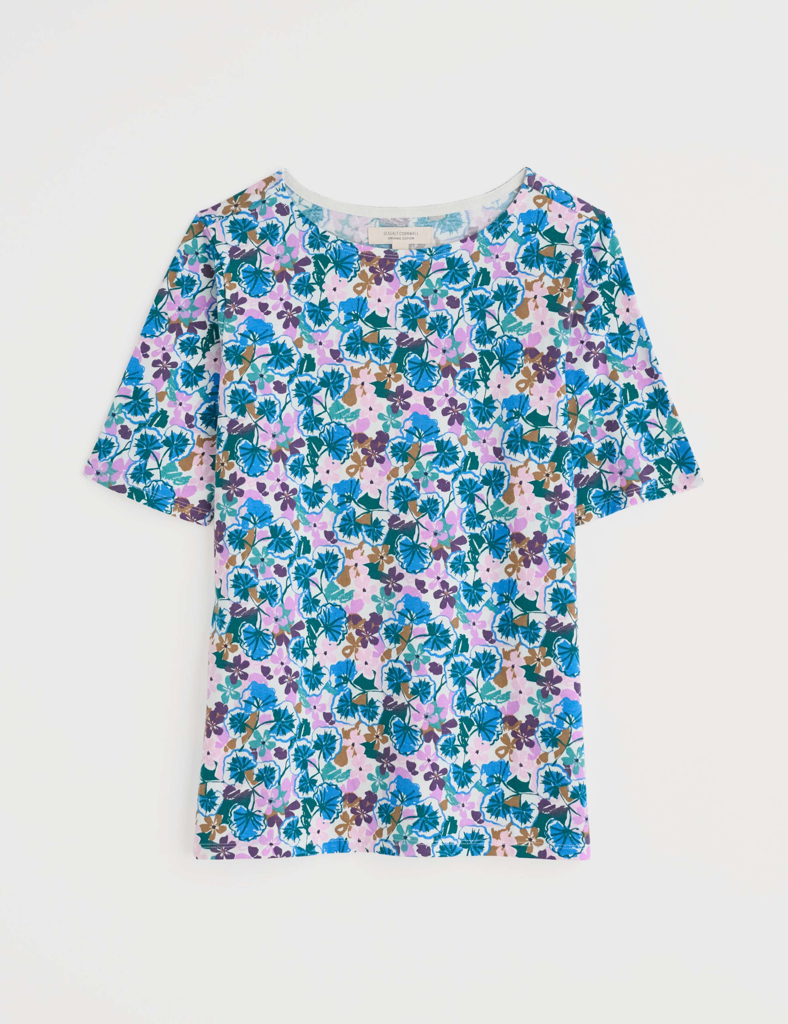 Pure Cotton Floral T-Shirt 2 of 4