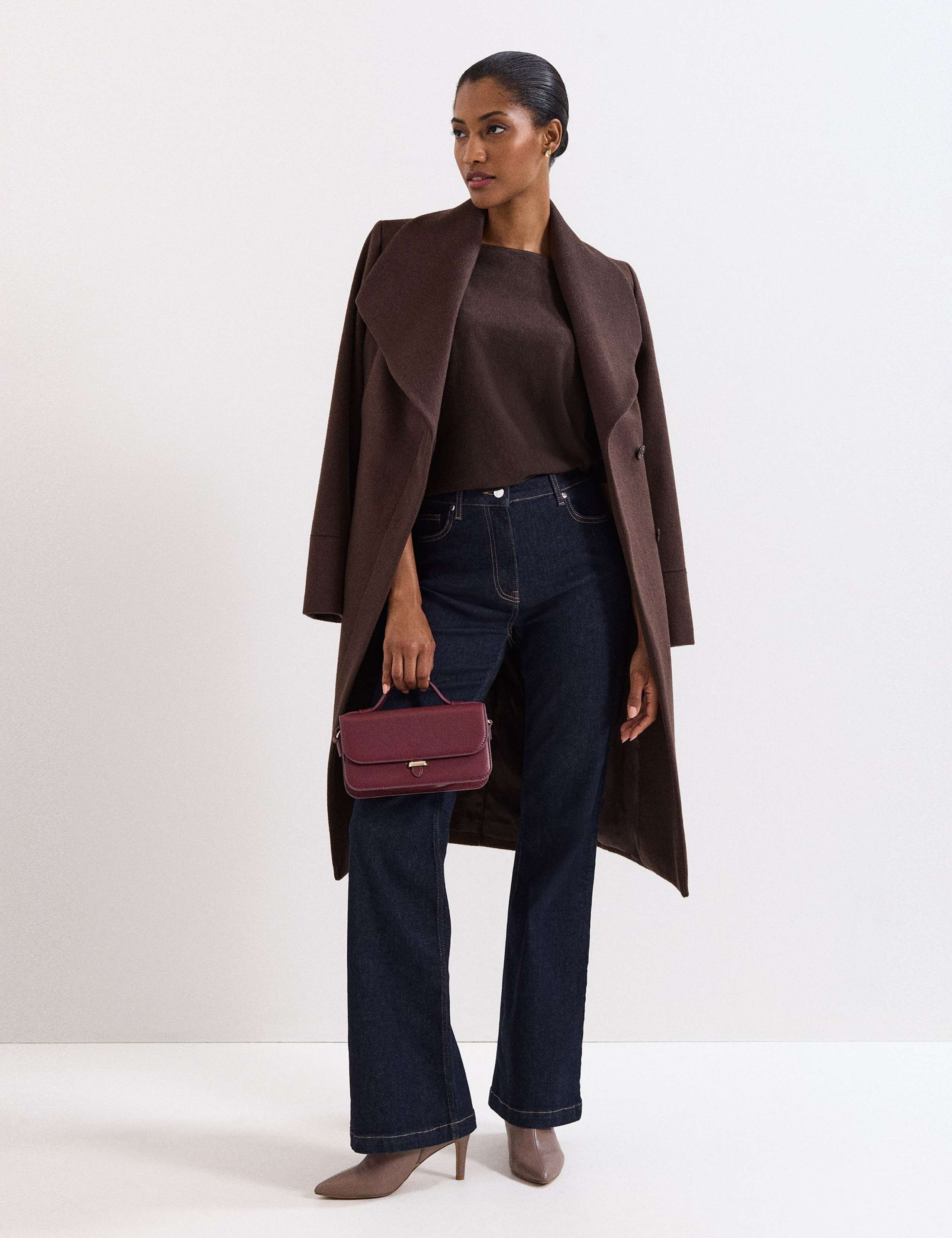 Slash Neck Batwing Sleeve Knitted Top 5 of 7